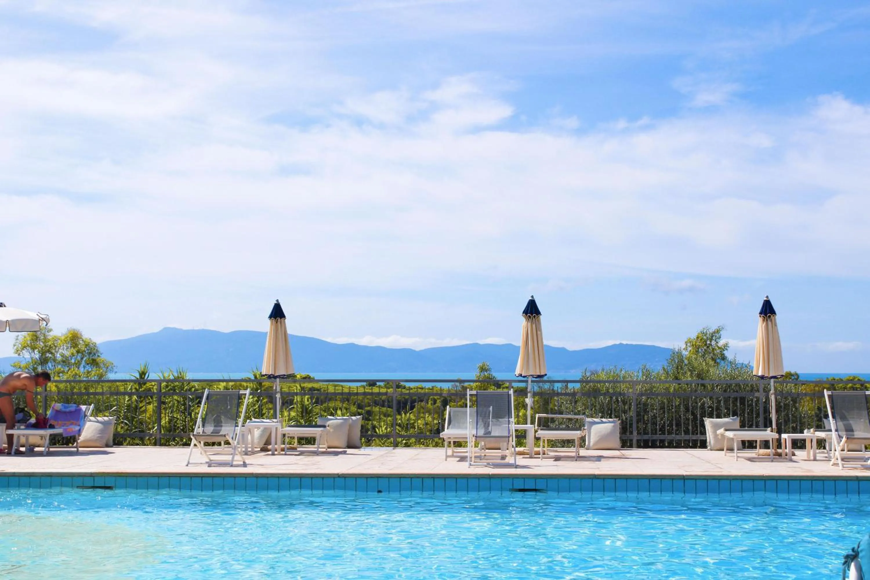 Swimming pool in Argentario Osa Resort