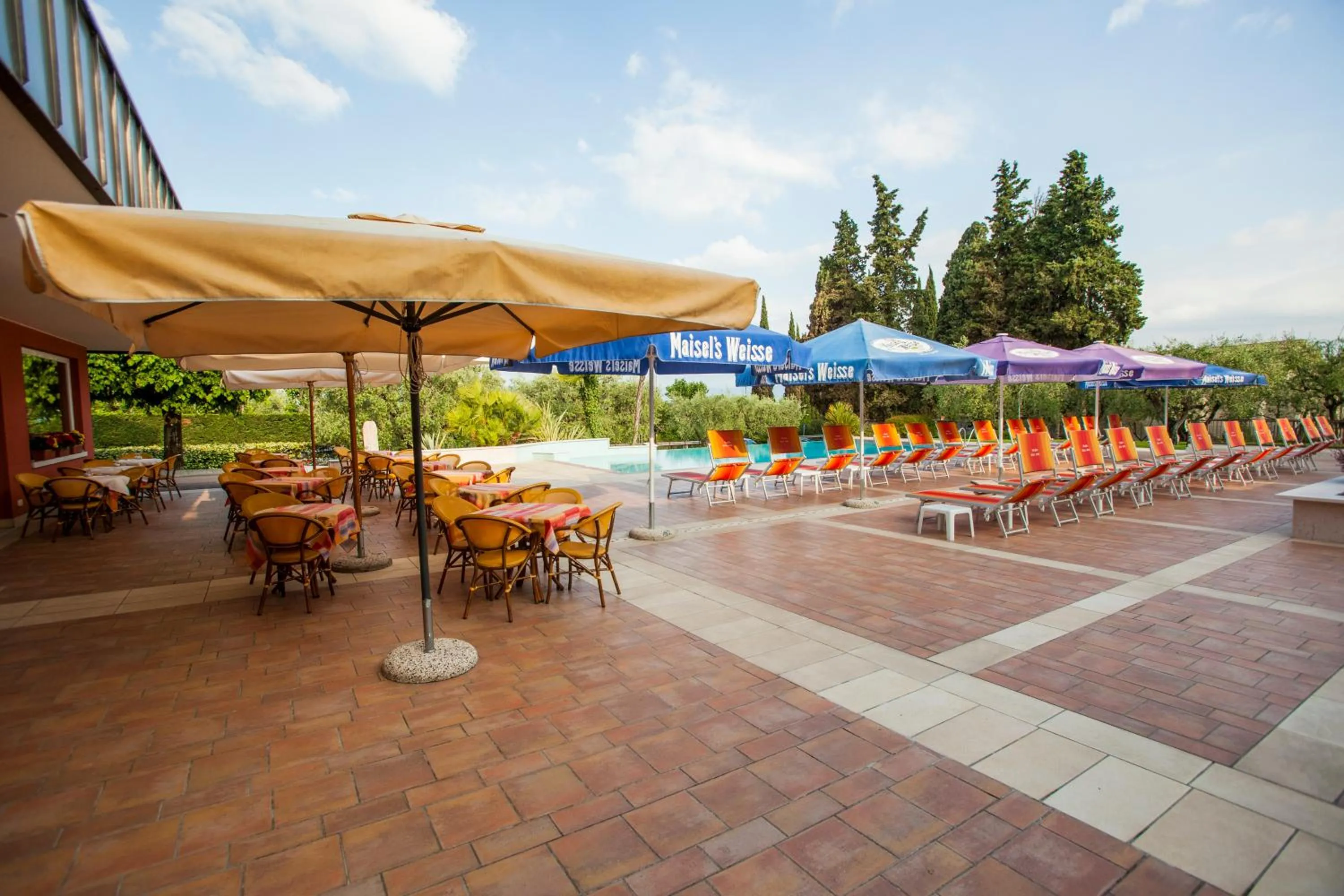 Patio in Hotel San Vito