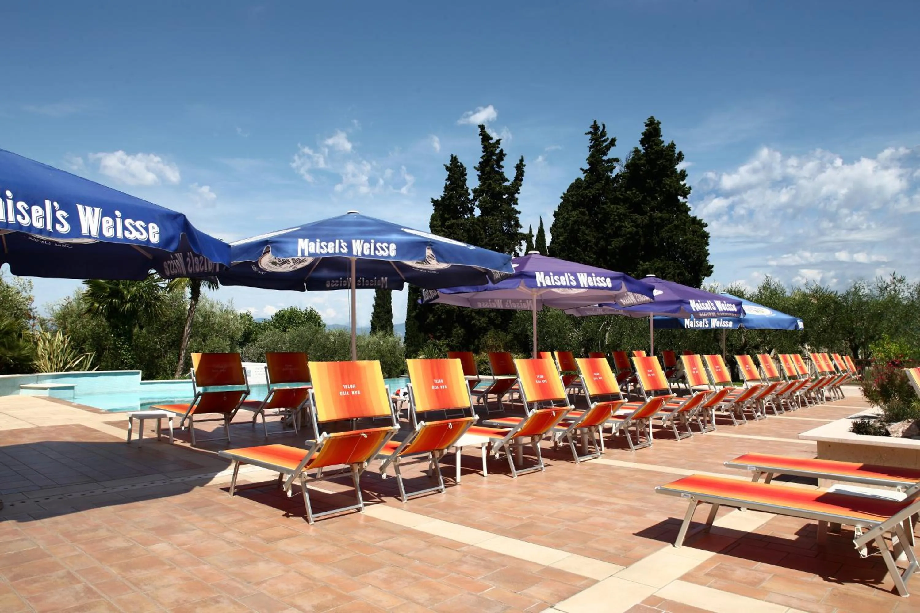 Patio in Hotel San Vito