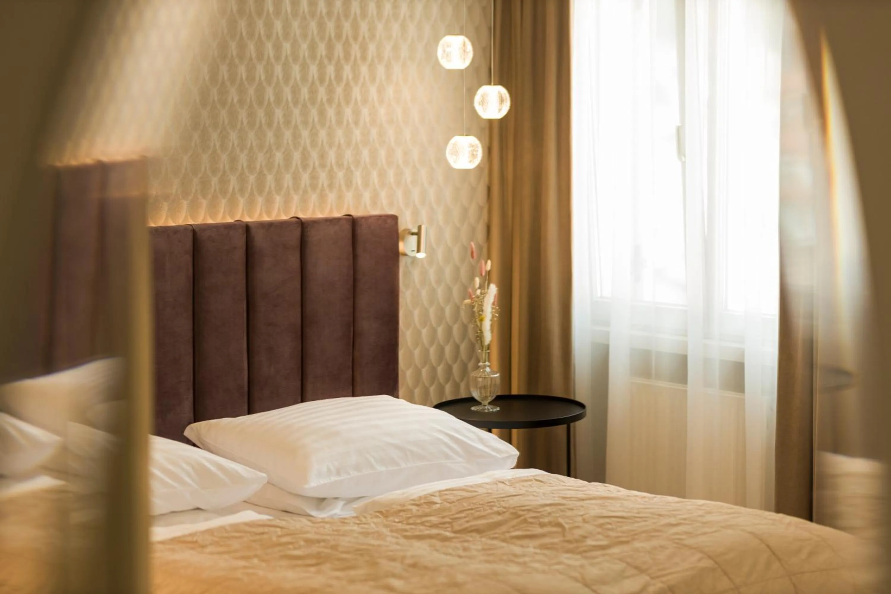 Bedroom, Bed in Hotel Europa Splendid