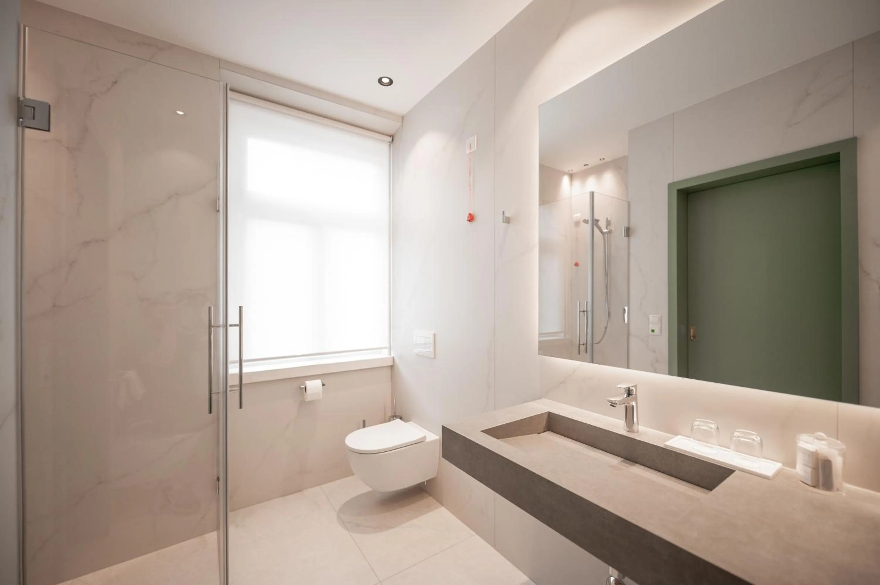 Toilet in Hotel Europa Splendid