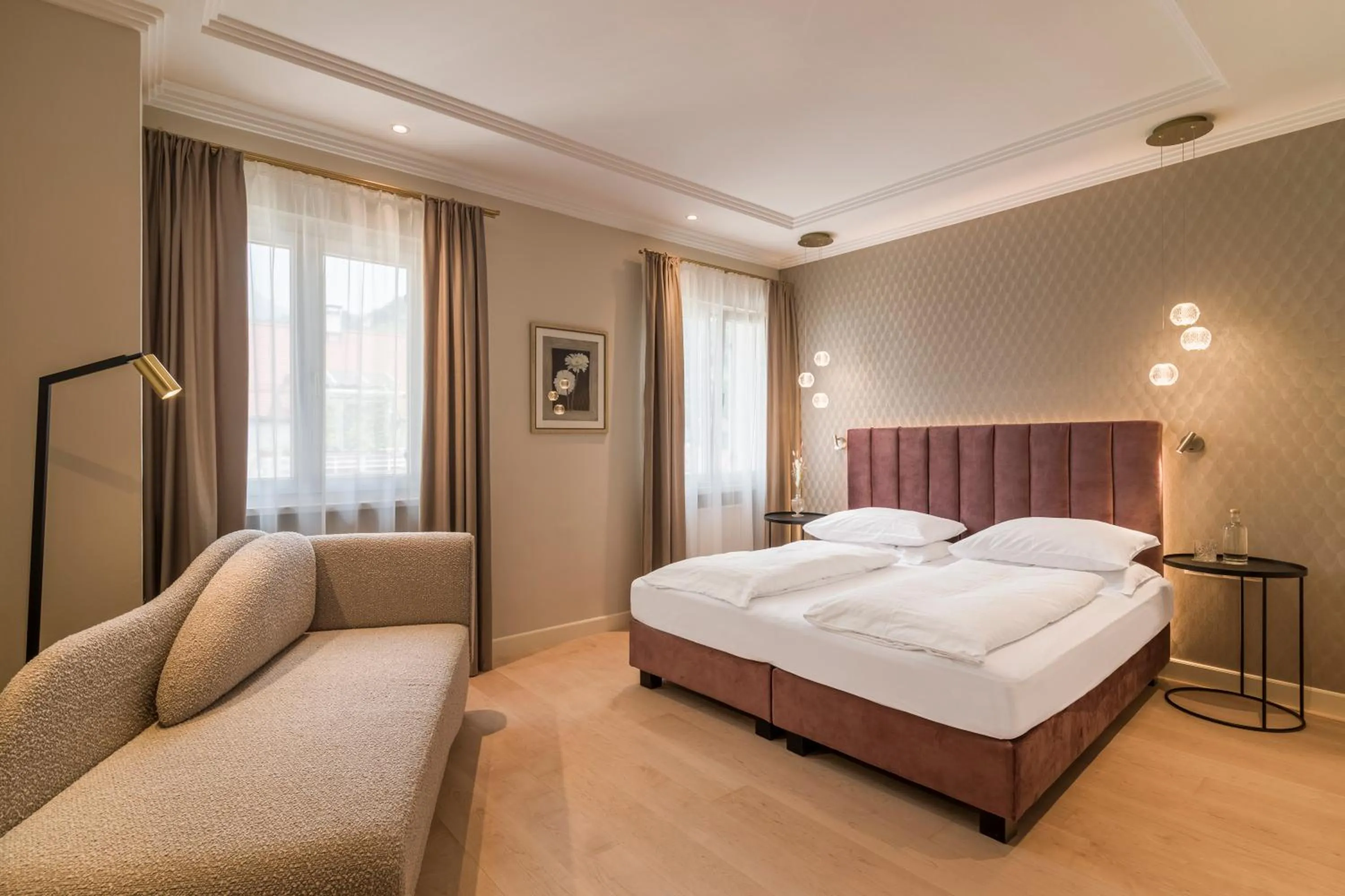 Bedroom, Bed in Hotel Europa Splendid