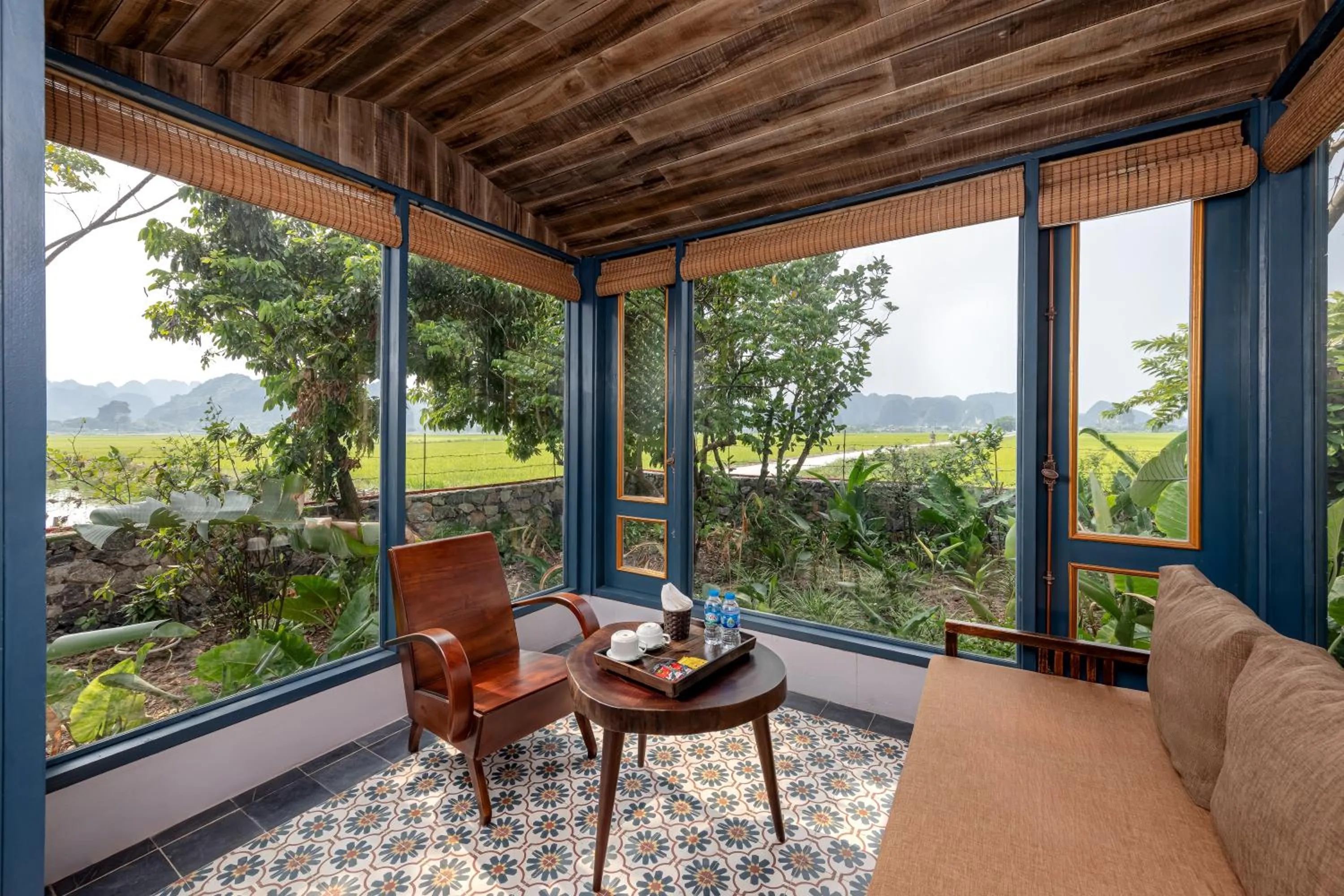 Day in ChezCao Rice Field Ecolodge Ninh Binh