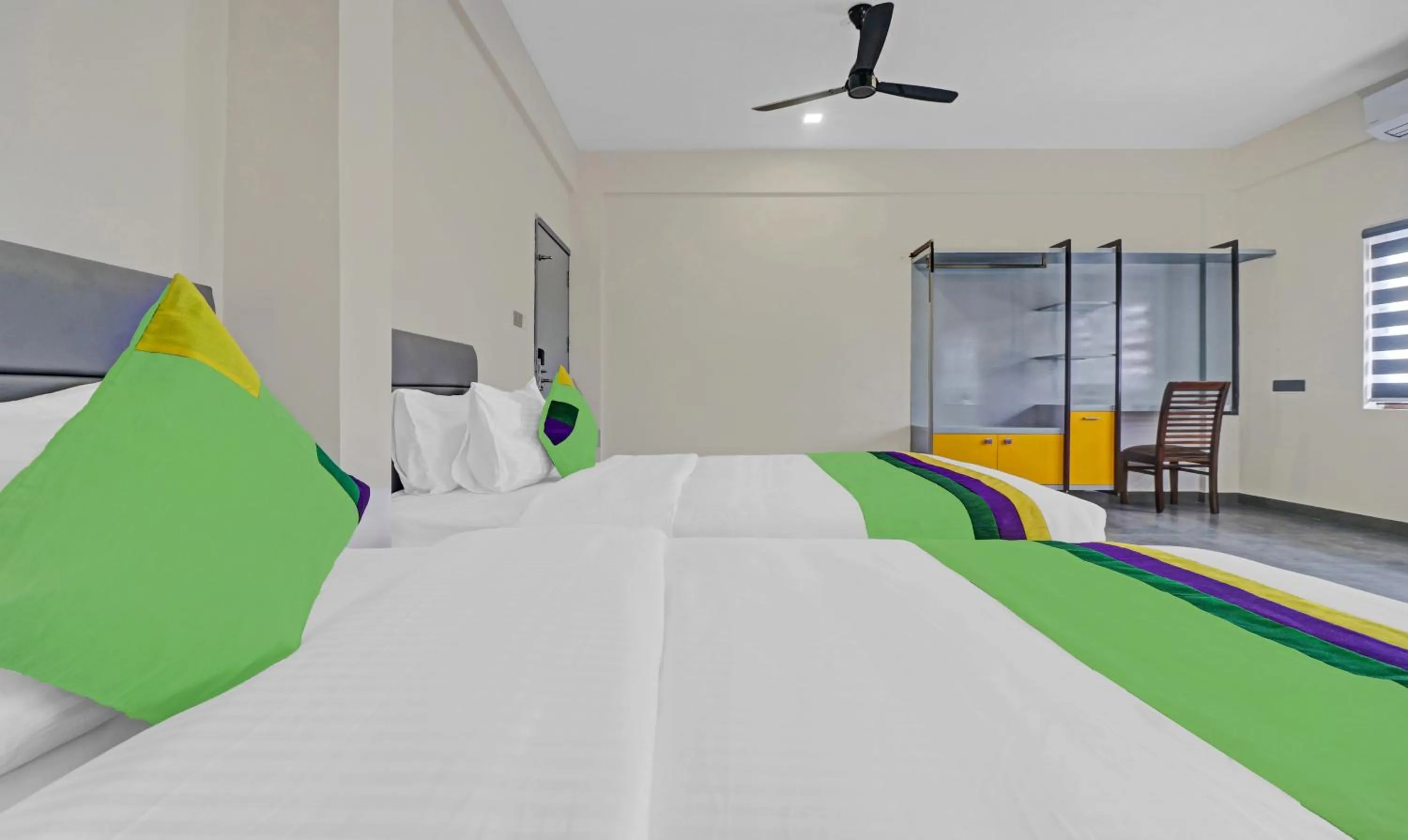 Bedroom, Bed in Treebo Grand Vistara Airport Suites