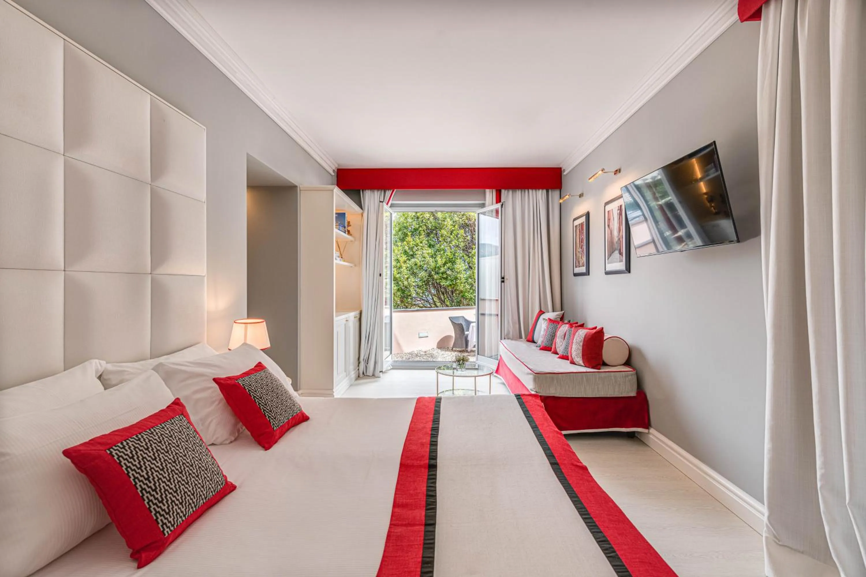 Bedroom, Bed in Hotel Vis à Vis