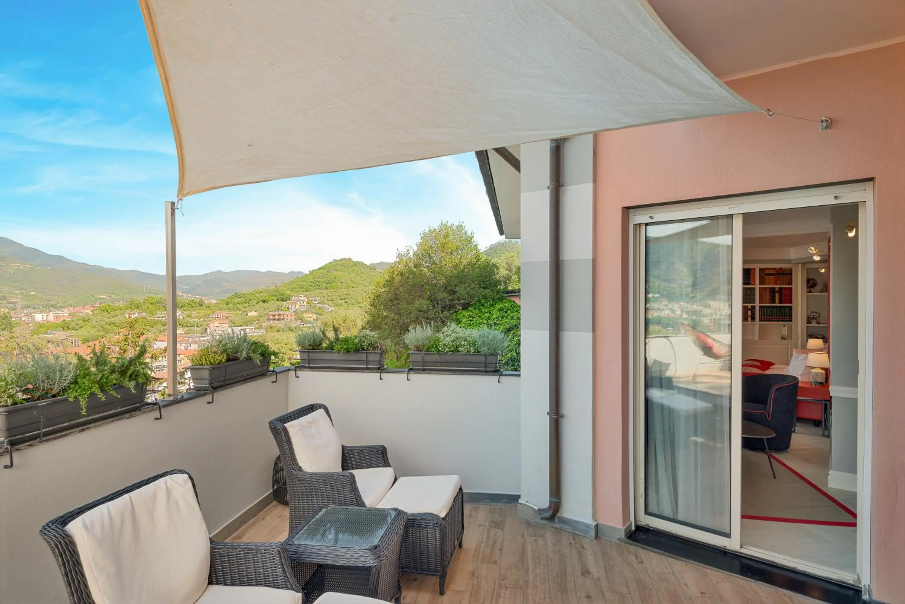 Balcony/Terrace in Hotel Vis à Vis