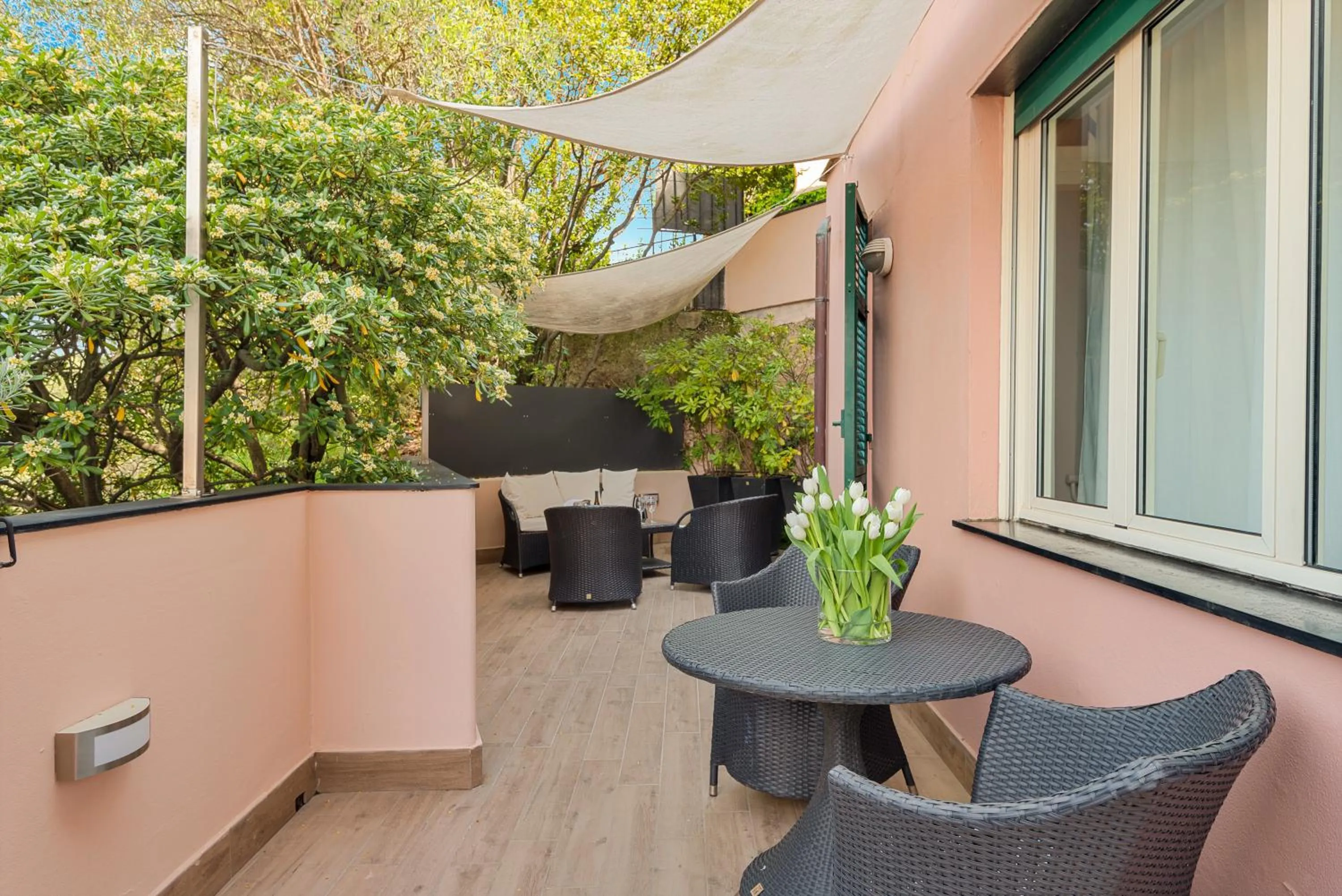 Balcony/Terrace in Hotel Vis à Vis