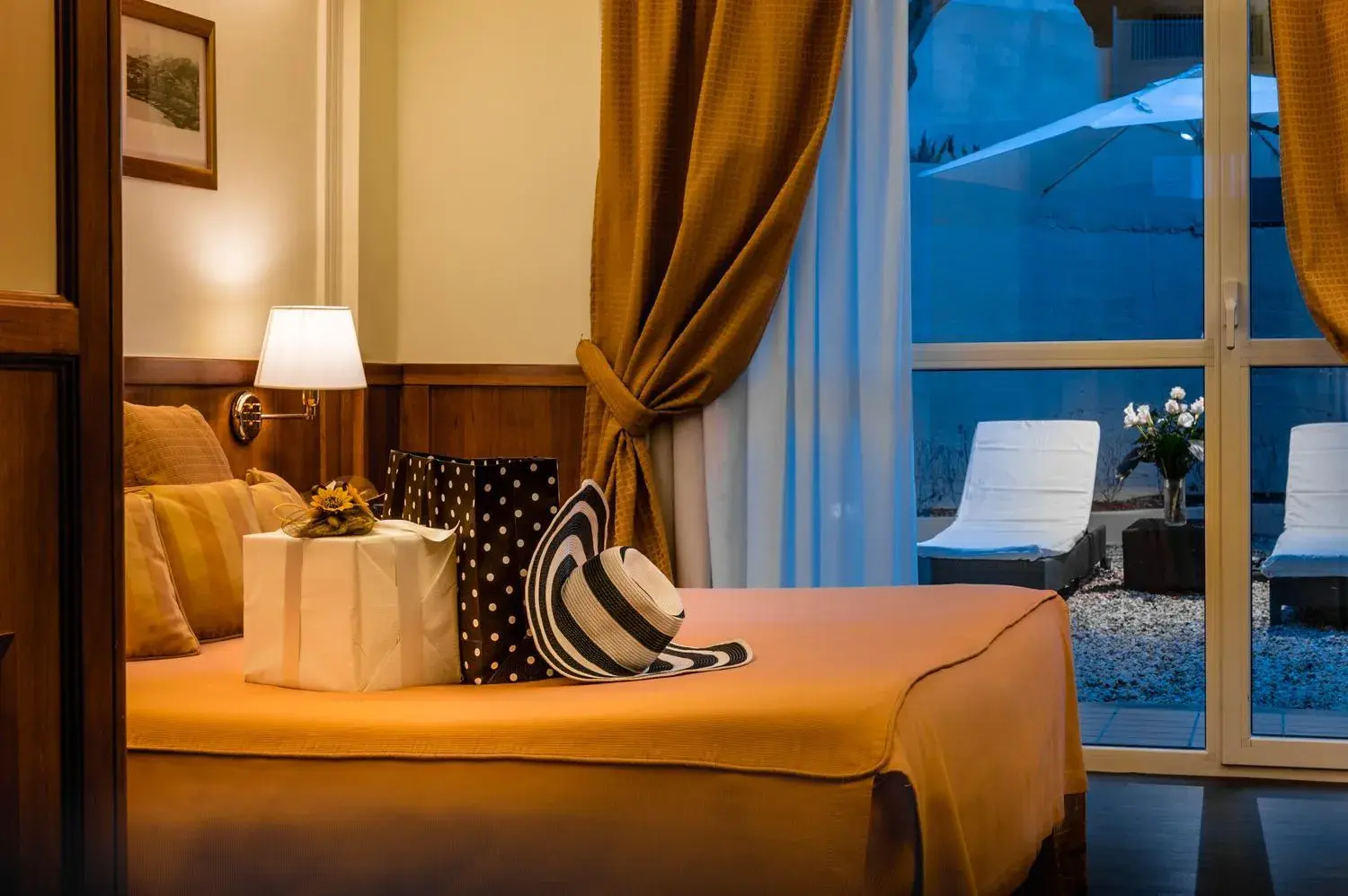 Double or Twin Room with Private Garden in Hotel Vis à Vis Double or Twin Room with Private Garden in Hotel Vis à Vis