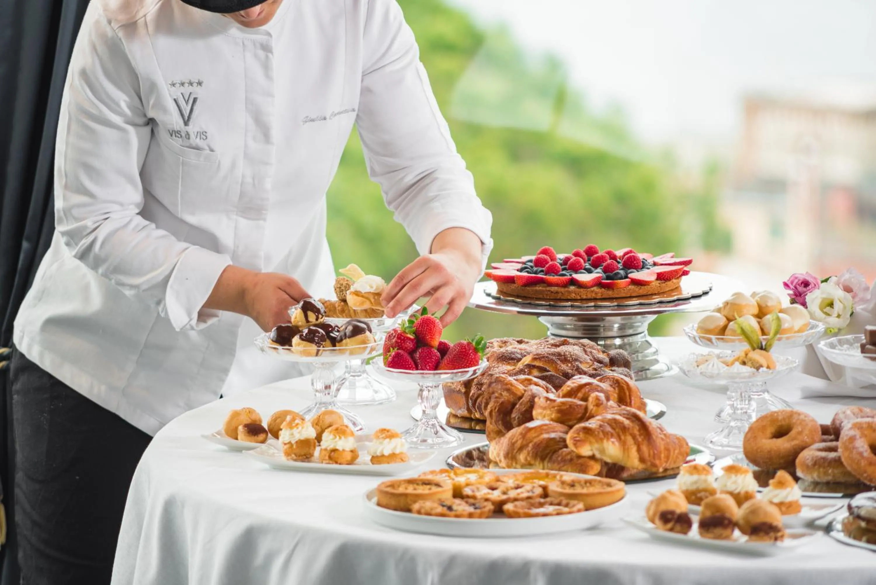 Breakfast in Hotel Vis à Vis