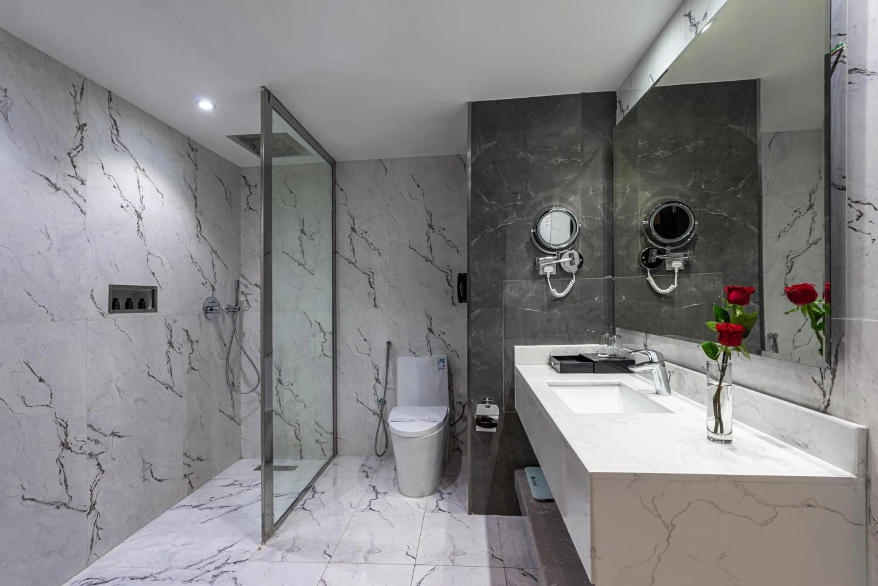 Shower in Abha Gardn Millennium Hotel