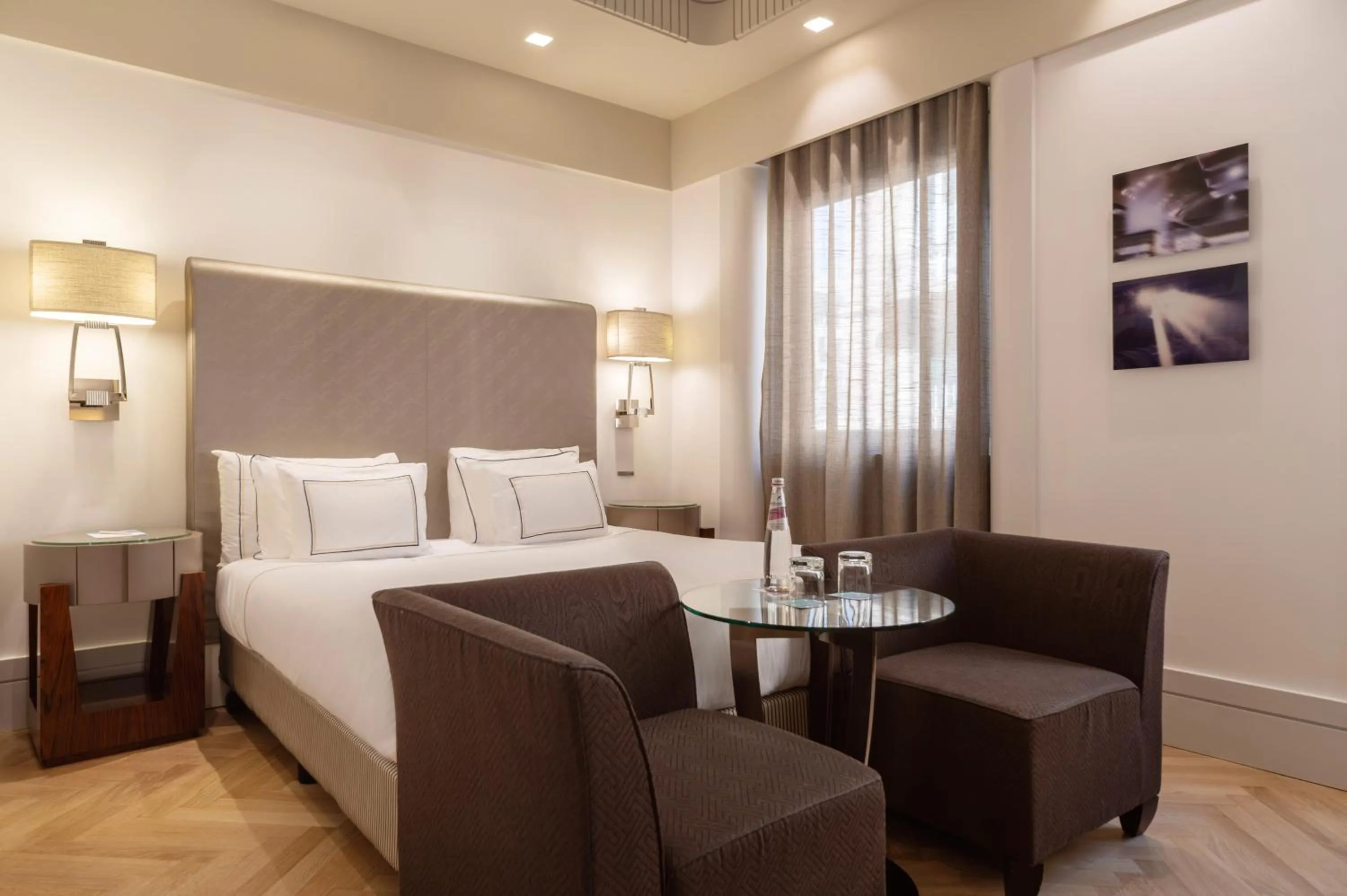 Bed in Meliá Genova