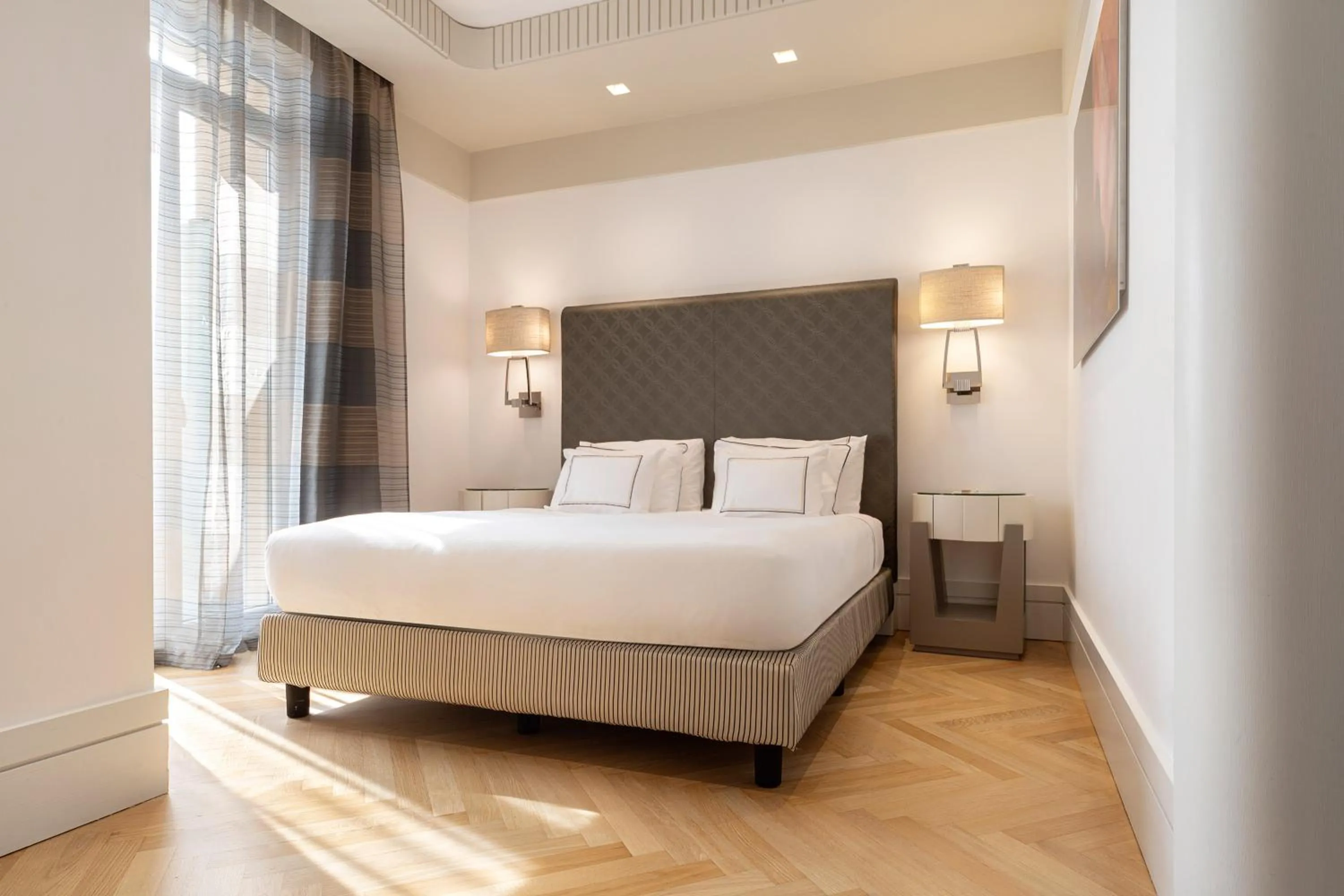 Bed in Meliá Genova