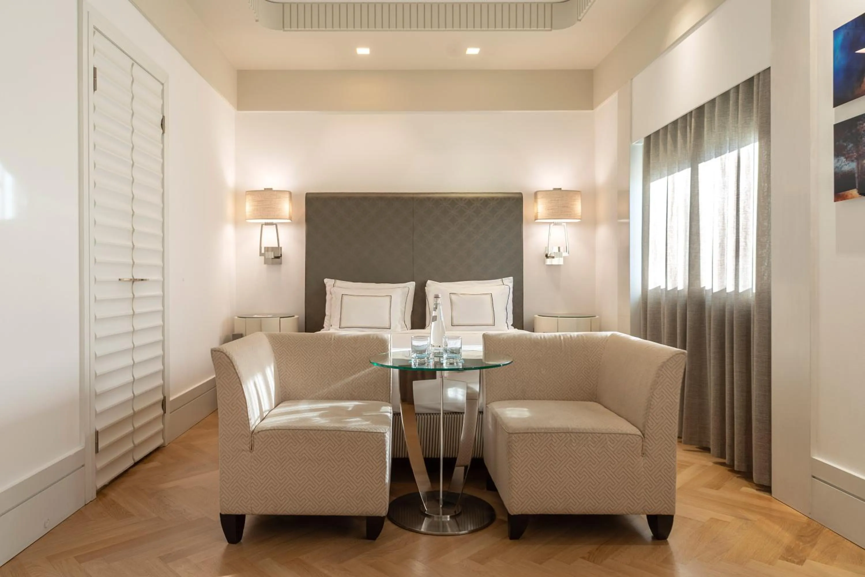 Bed in Meliá Genova