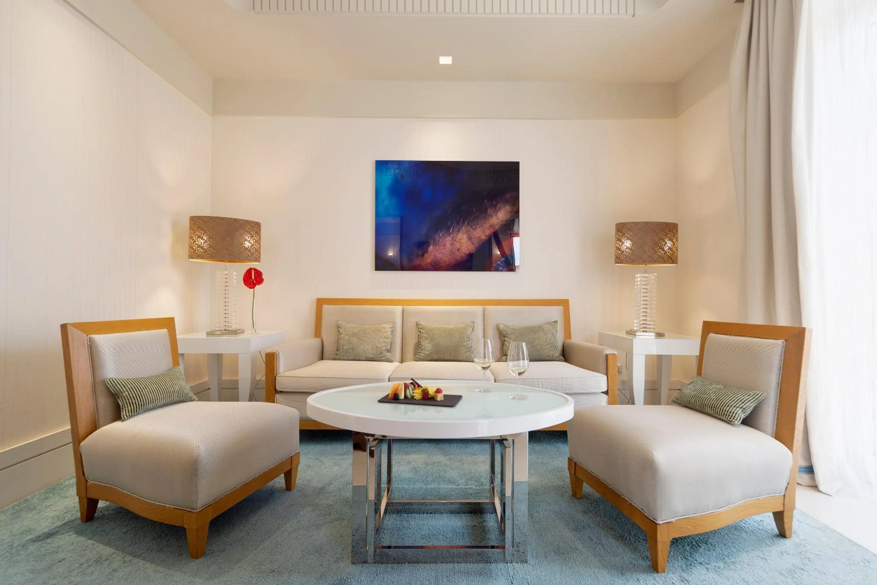 Living room in Meliá Genova