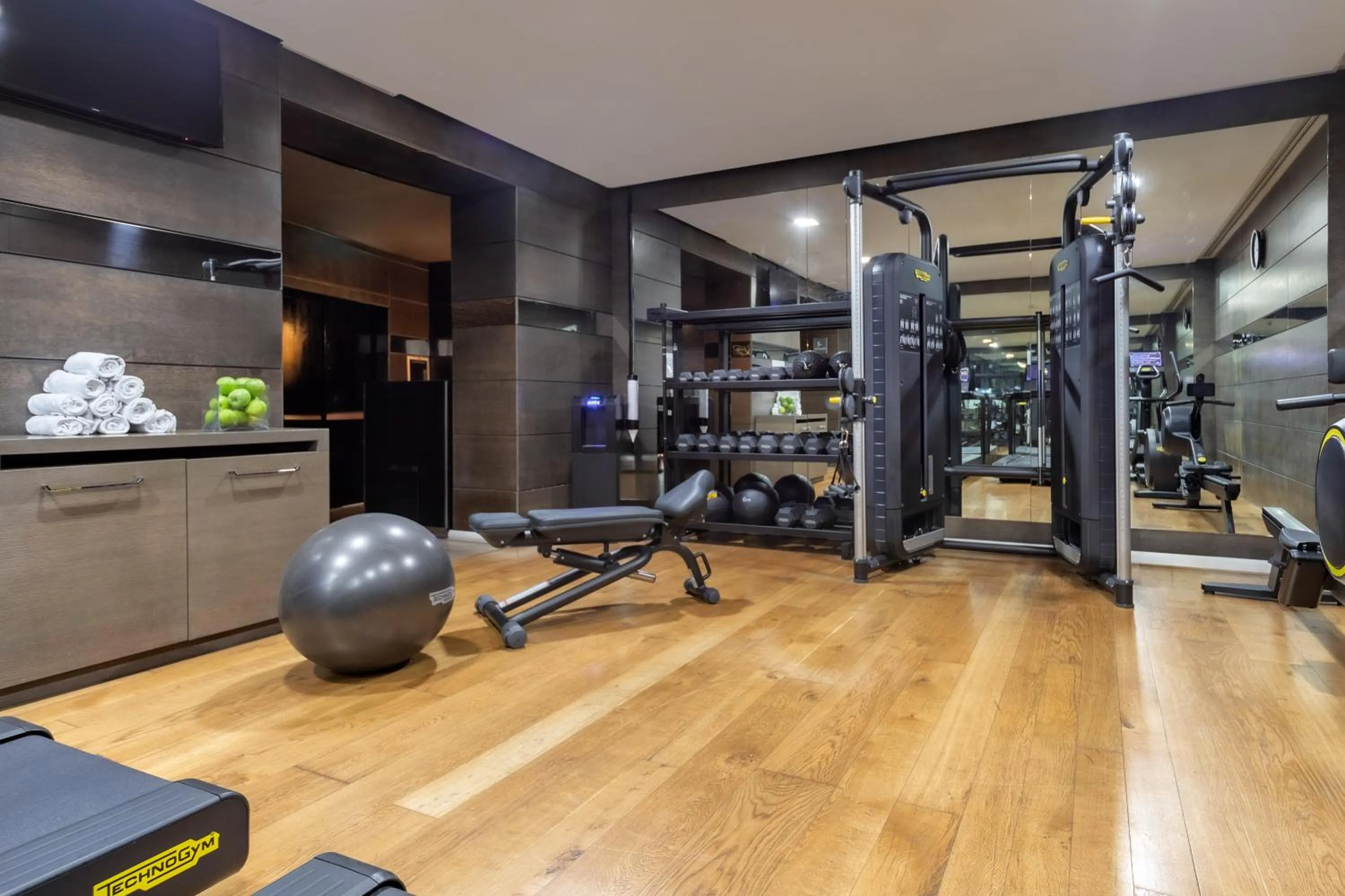 Fitness centre/facilities in Meliá Genova