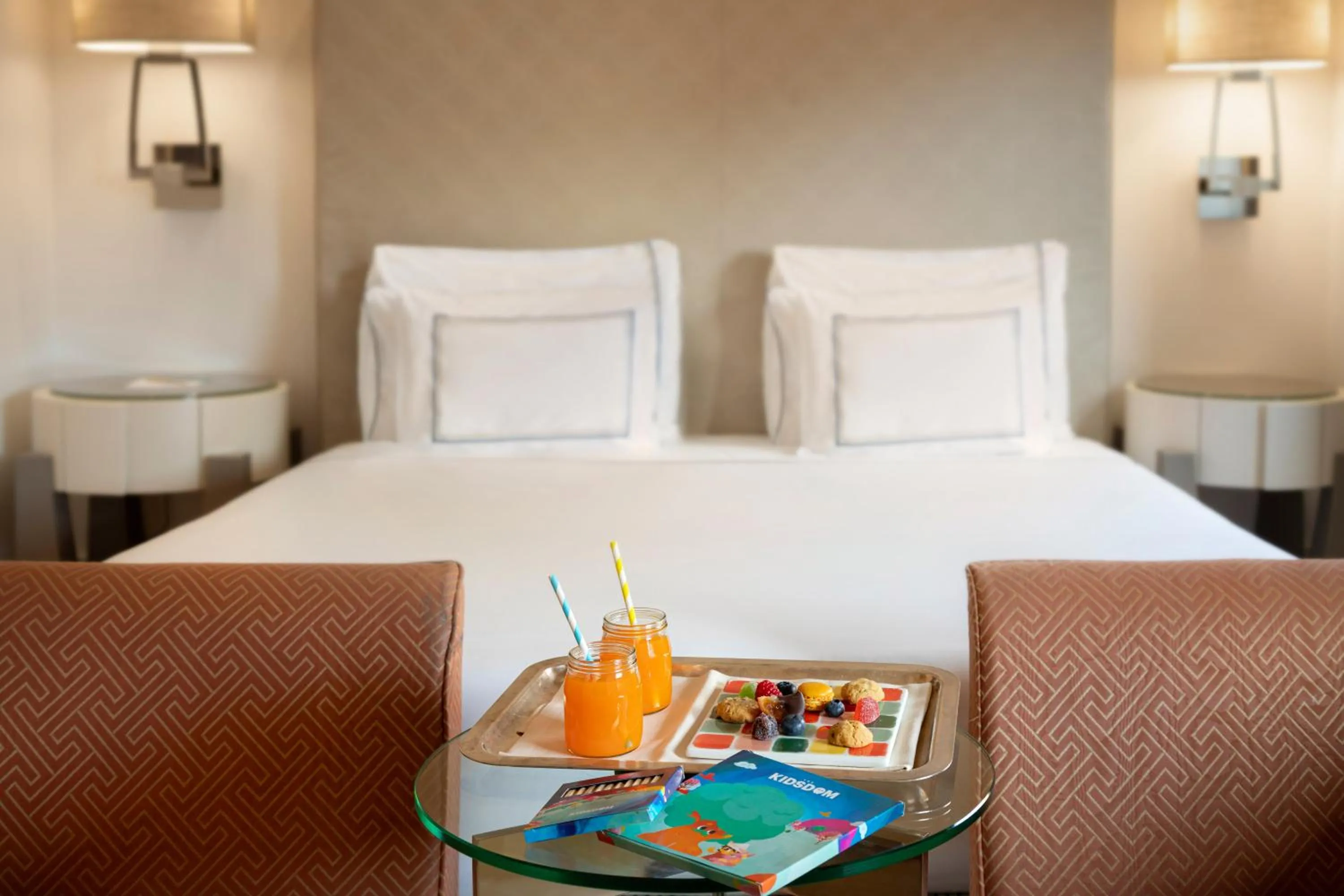 Bed in Meliá Genova