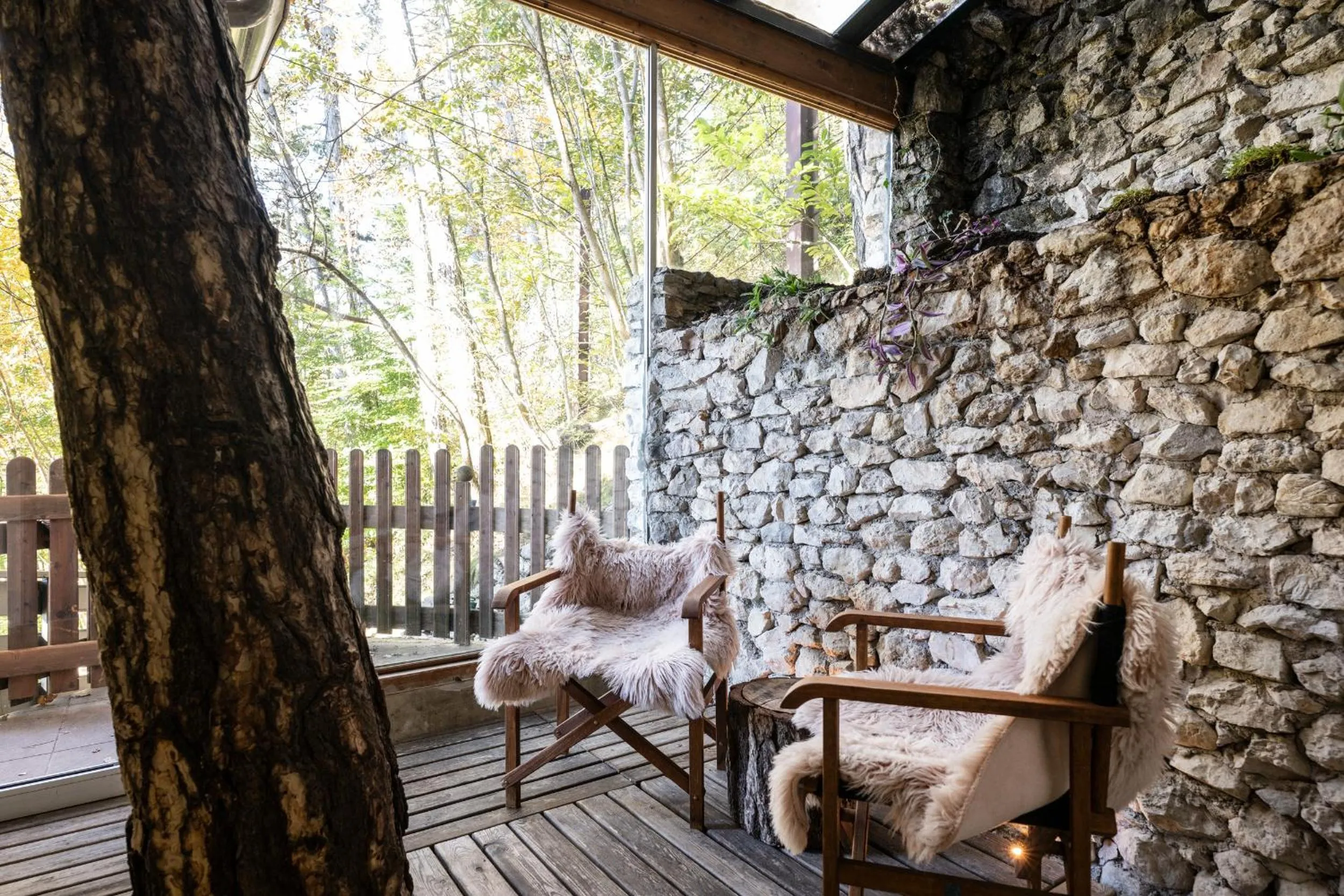 Balcony/Terrace in Alp & Wellness Sport Hotel Panorama