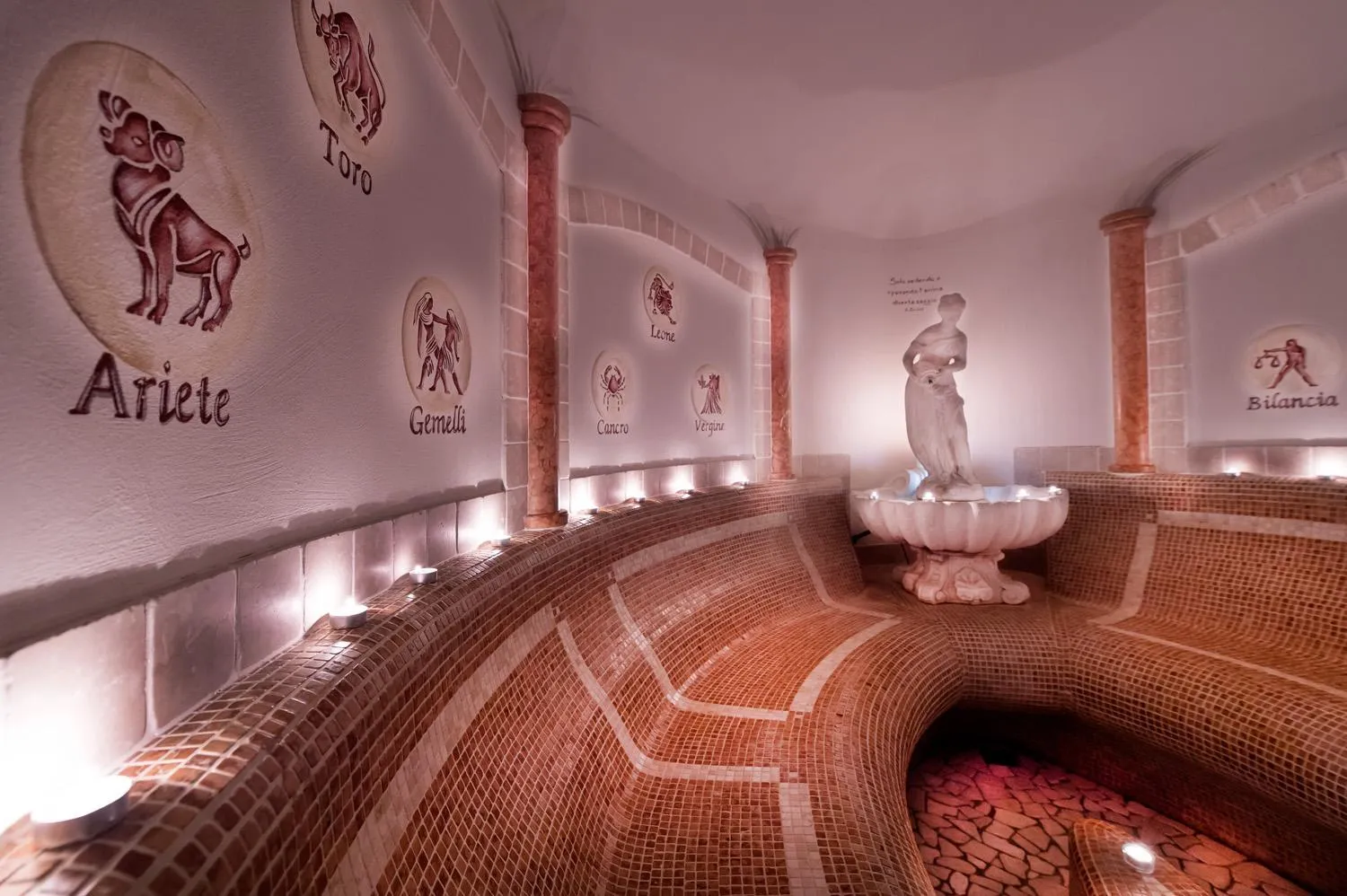 Sauna in Alp Wellness Sport Hotel Panorama