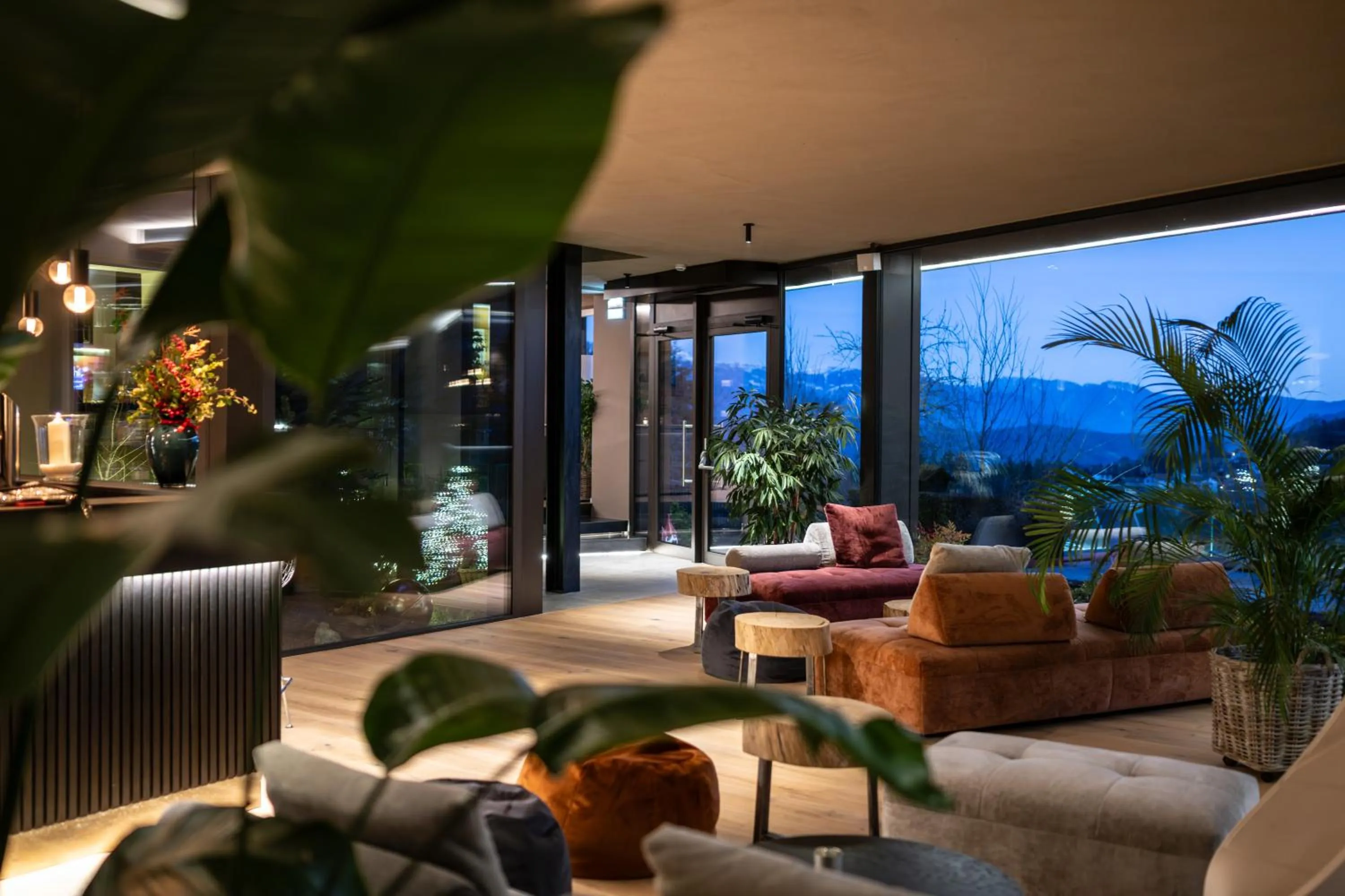 Lounge or bar in Alp Wellness Sport Hotel Panorama