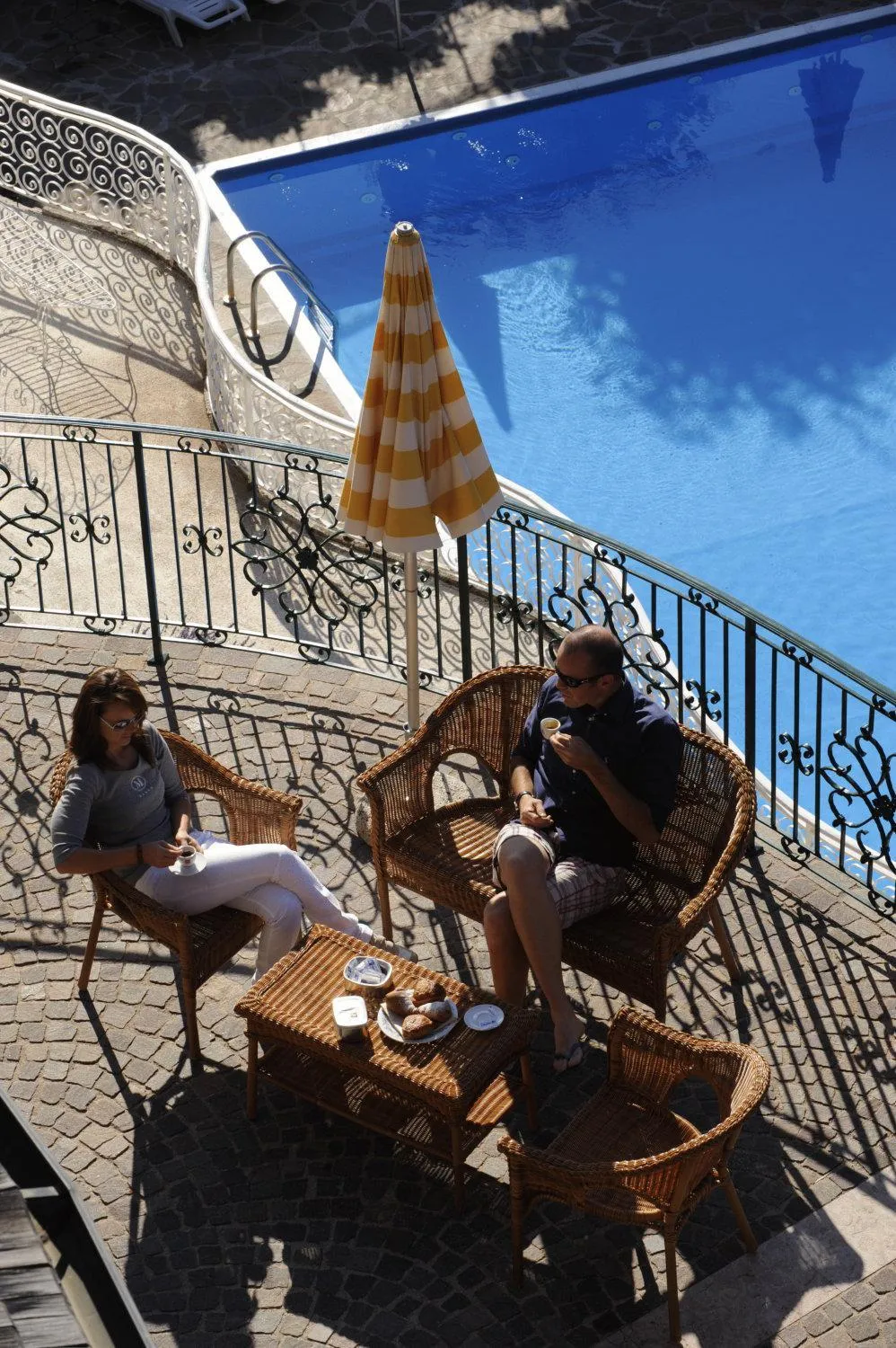 Balcony/Terrace in Alp Wellness Sport Hotel Panorama