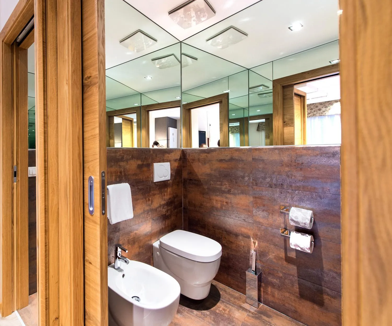 Bathroom in Alp Wellness Sport Hotel Panorama