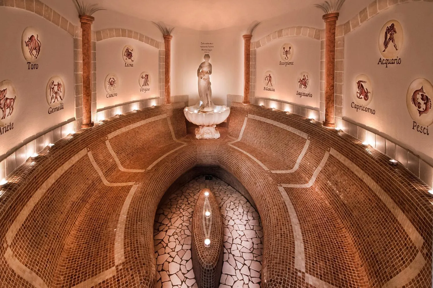 Steam room in Alp Wellness Sport Hotel Panorama