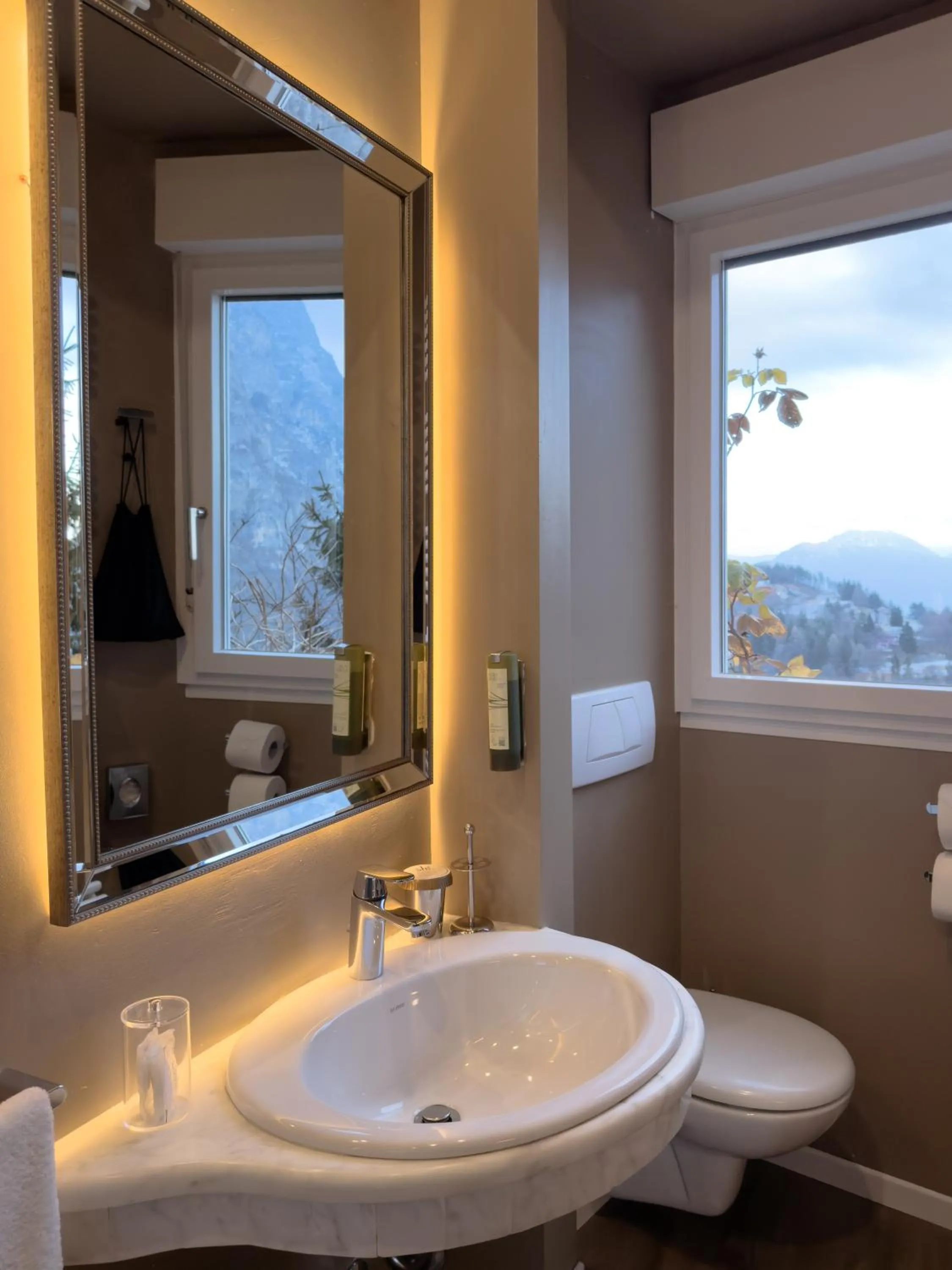 Bathroom in Alp & Wellness Sport Hotel Panorama