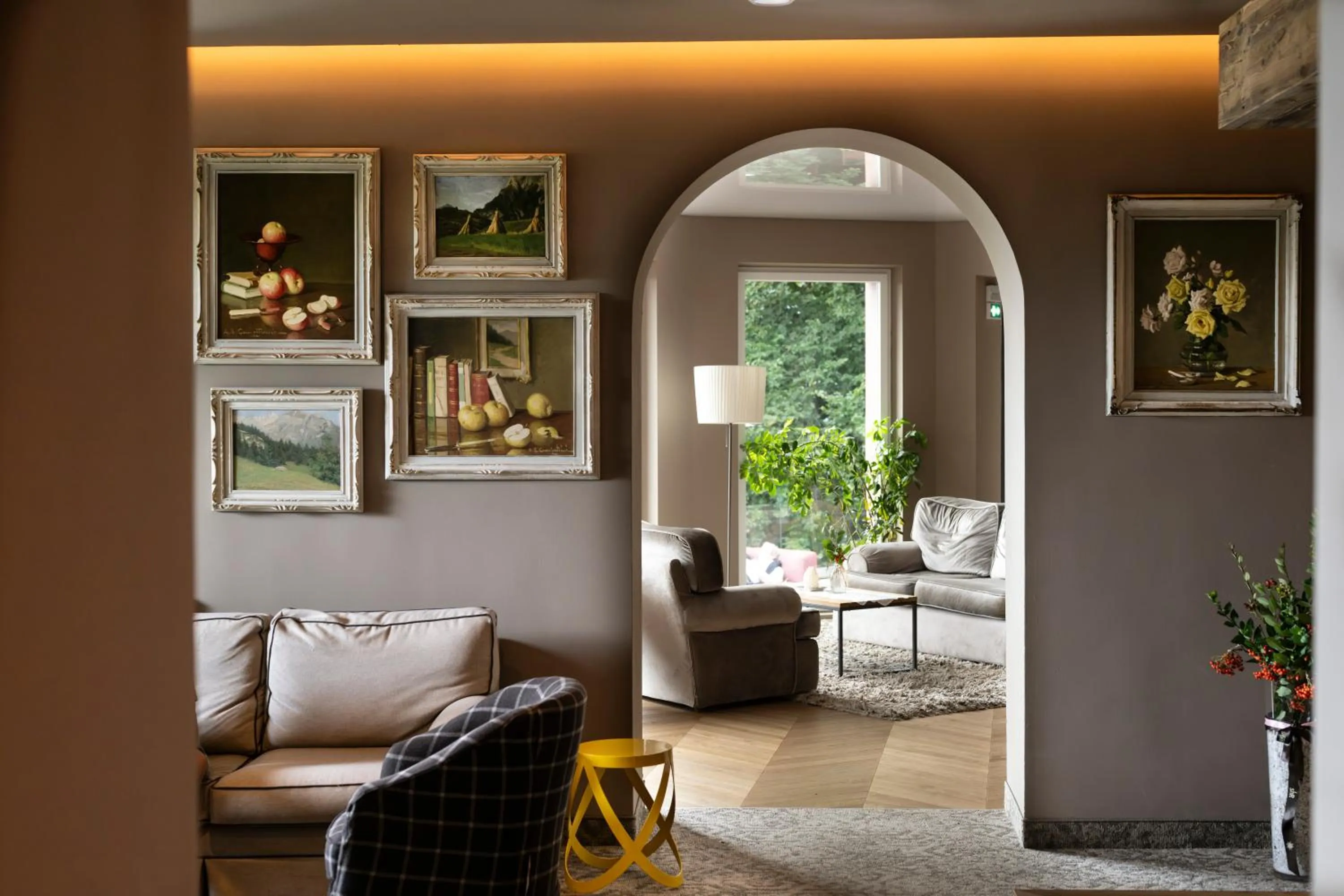 Lounge or bar in Alp Wellness Sport Hotel Panorama