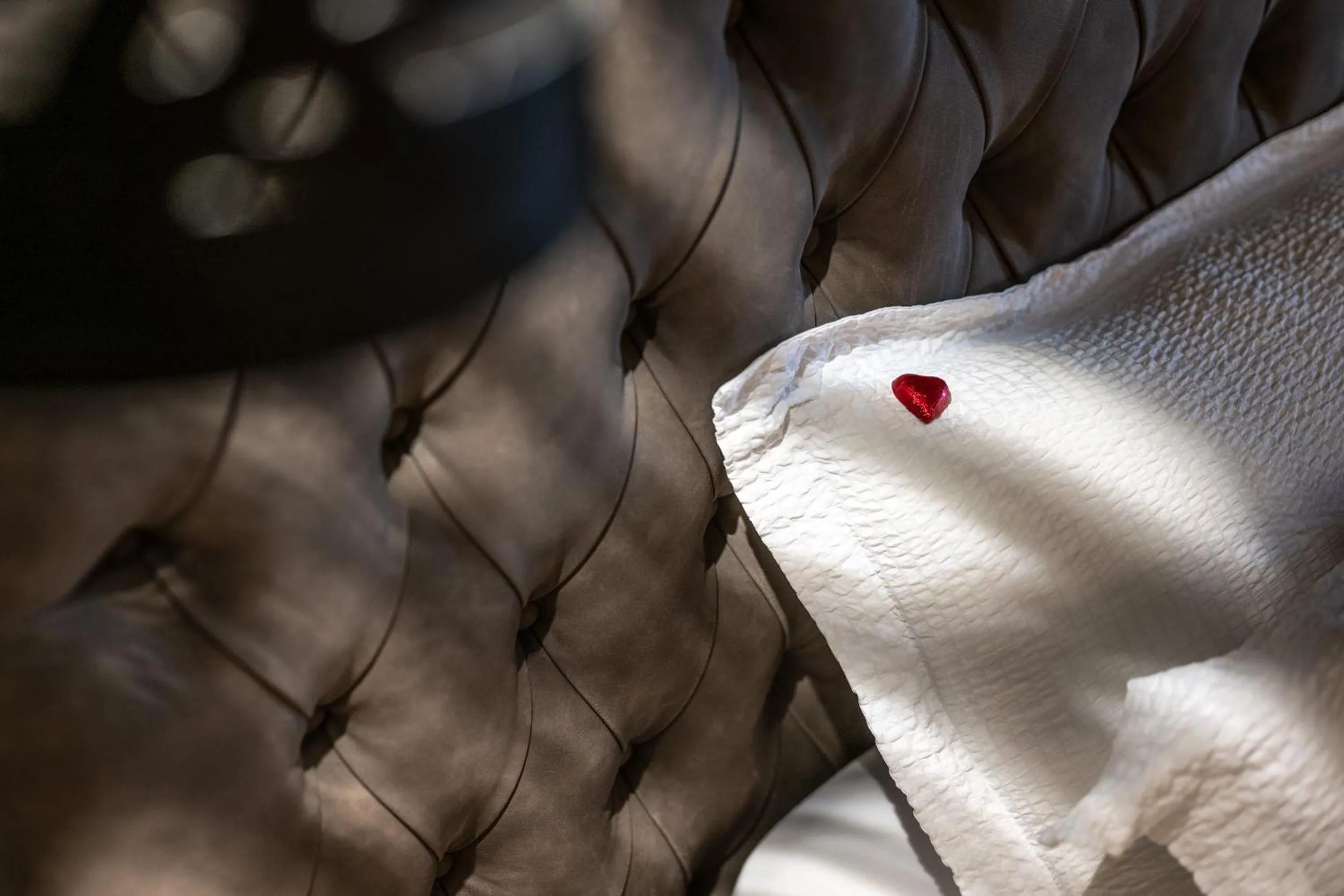 Bed in Alp & Wellness Sport Hotel Panorama