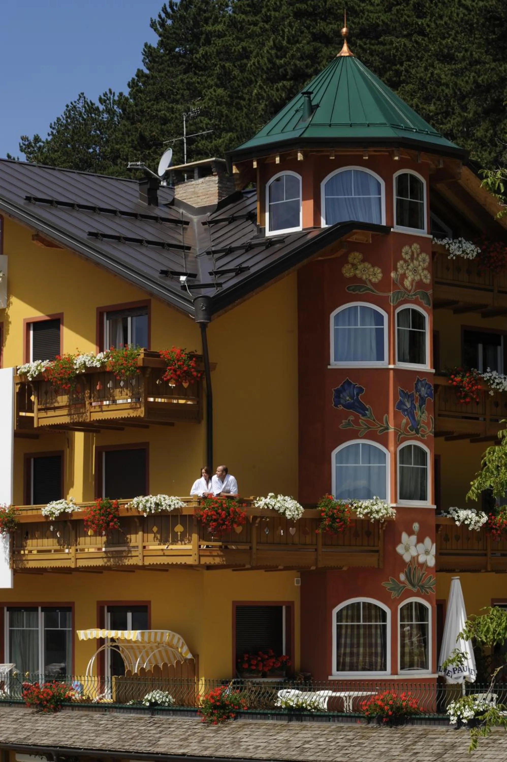 Bird's eye view in Alp Wellness Sport Hotel Panorama