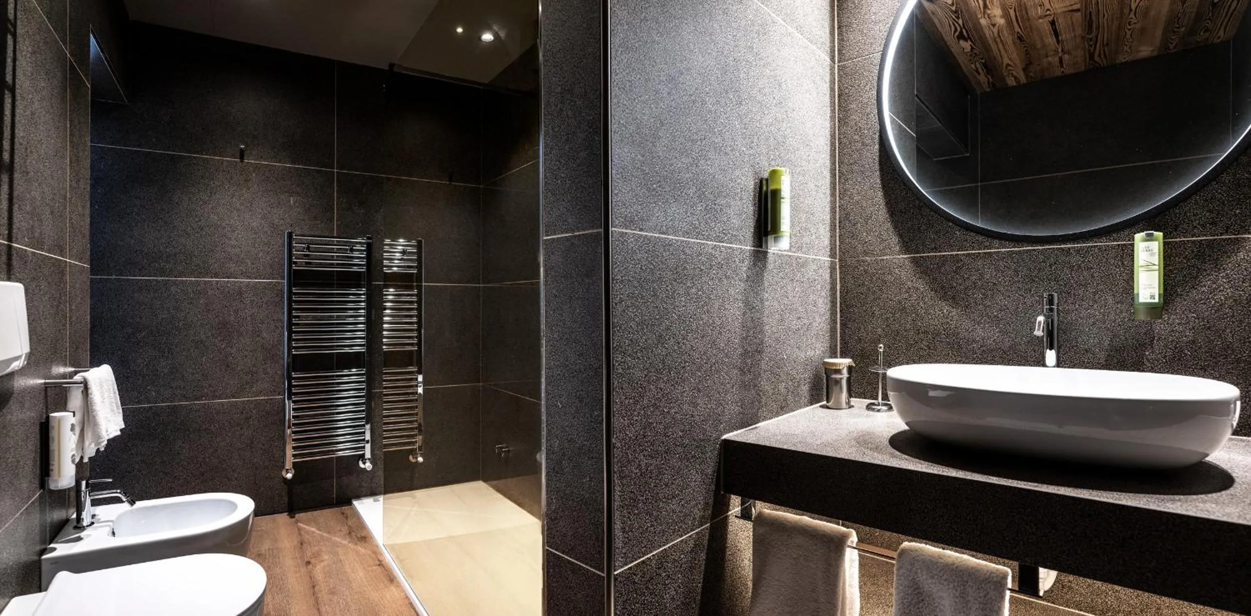 Bathroom in Alp & Wellness Sport Hotel Panorama