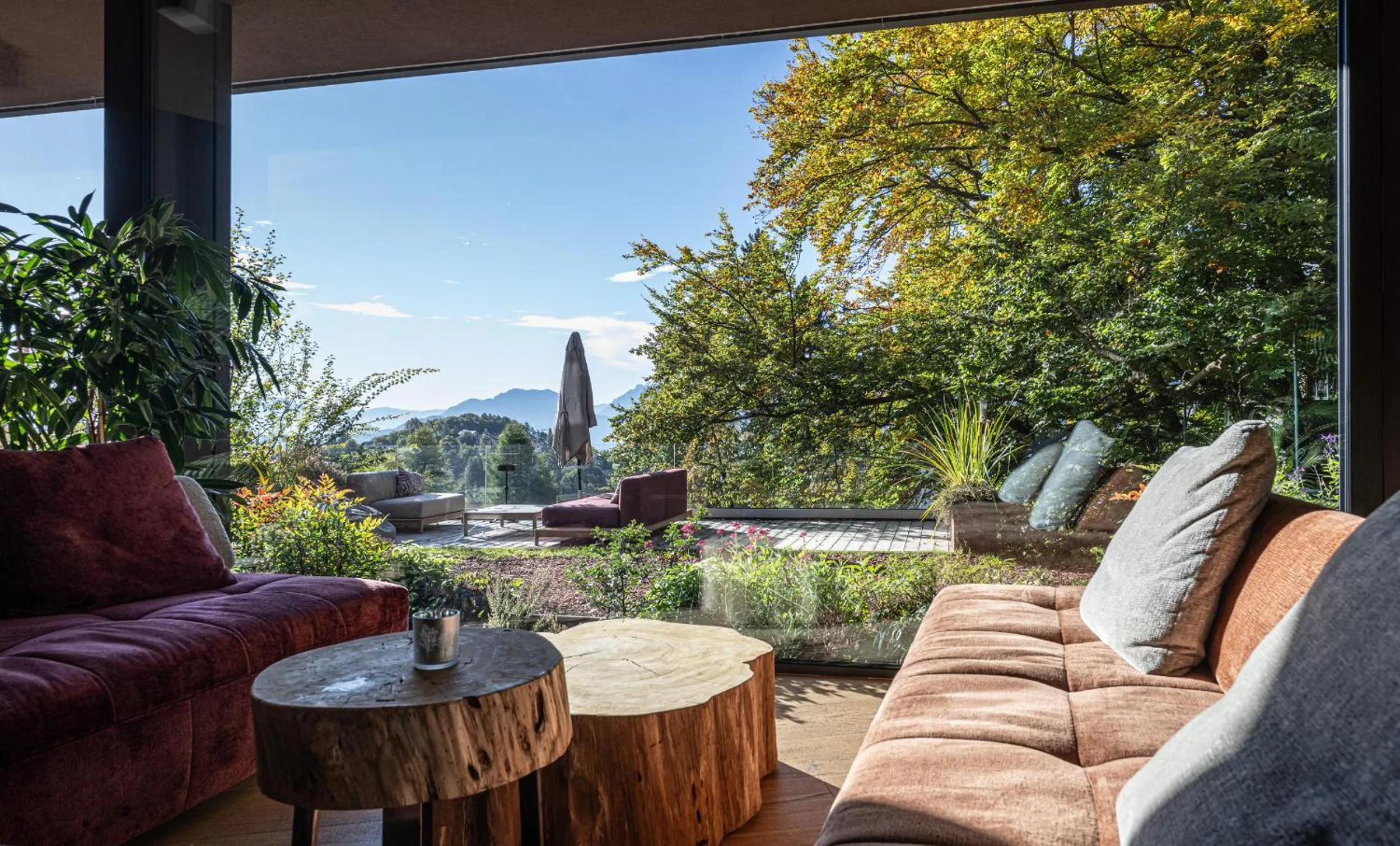 Lounge or bar in Alp Wellness Sport Hotel Panorama