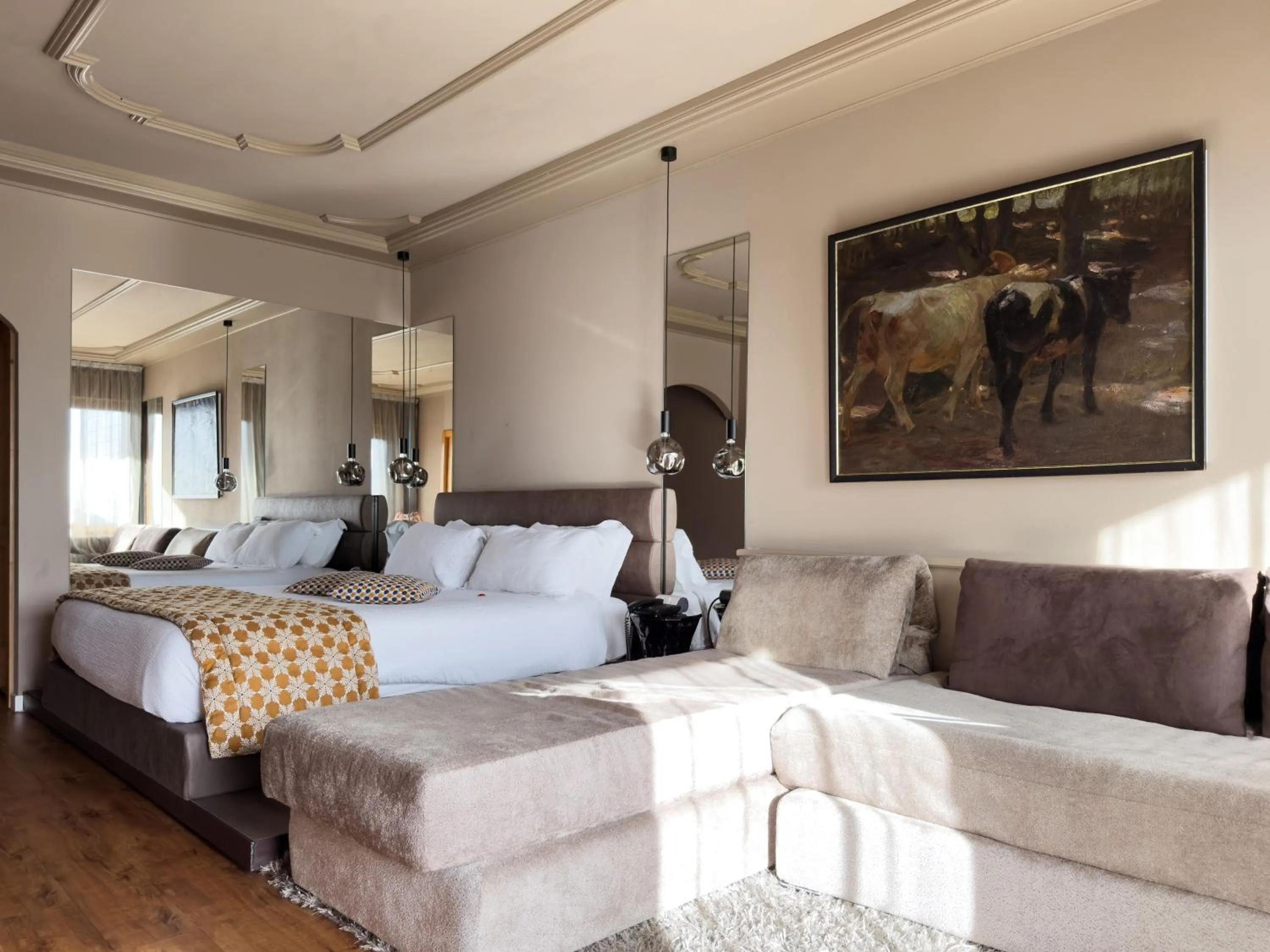 Photo of the whole room, Bed in Alp & Wellness Sport Hotel Panorama