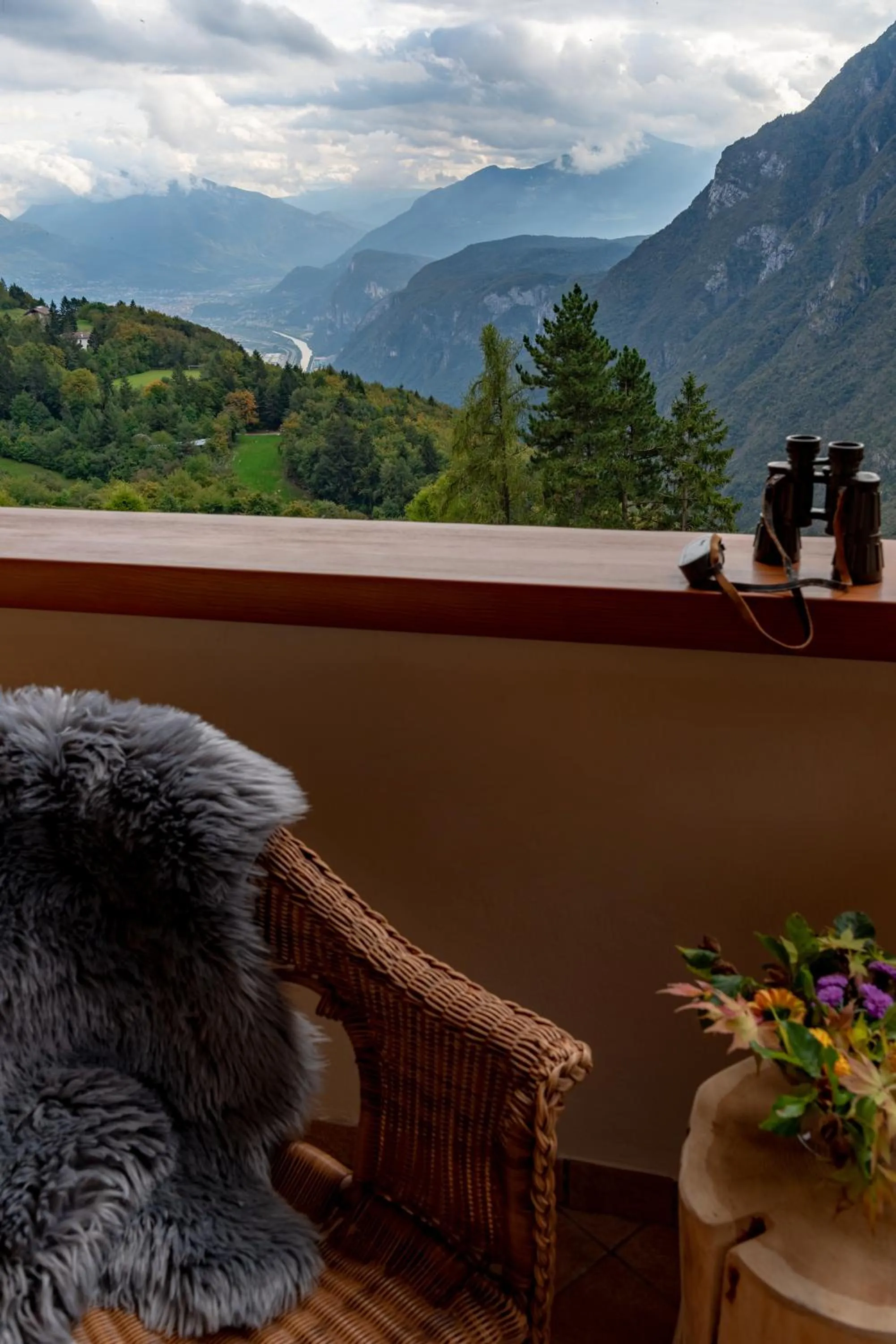 Garden view in Alp Wellness Sport Hotel Panorama