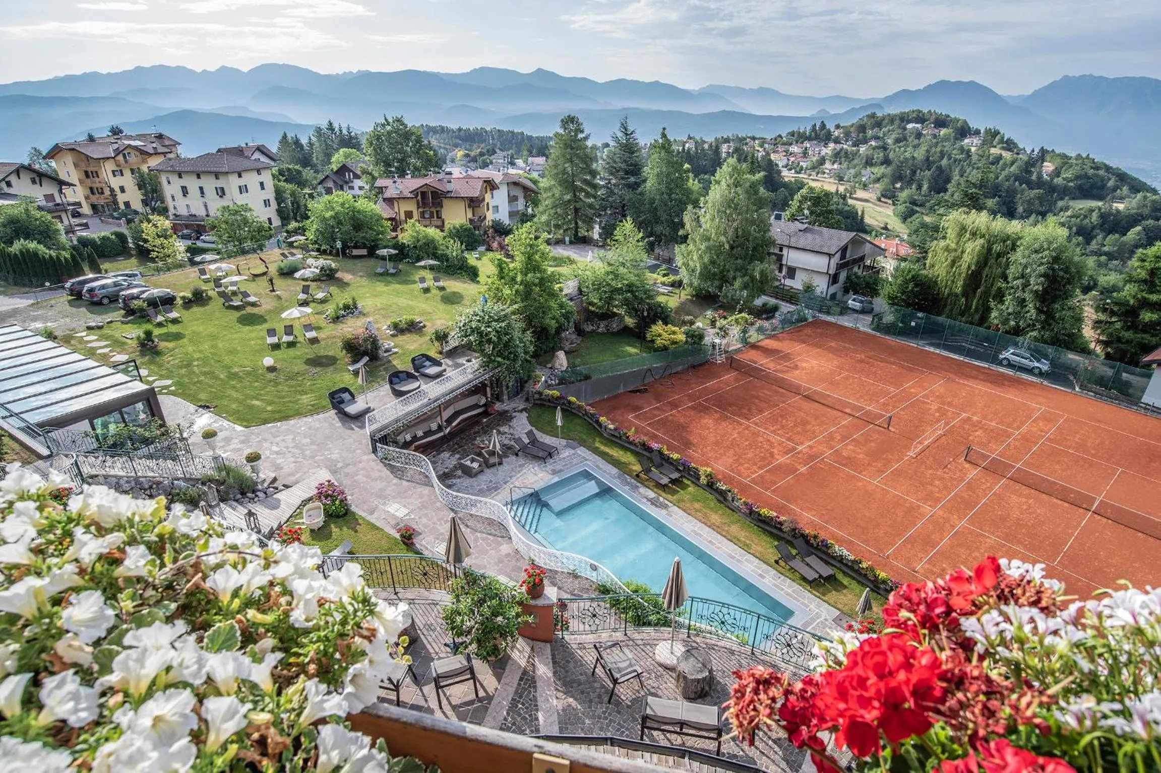 Bird's eye view in Alp Wellness Sport Hotel Panorama