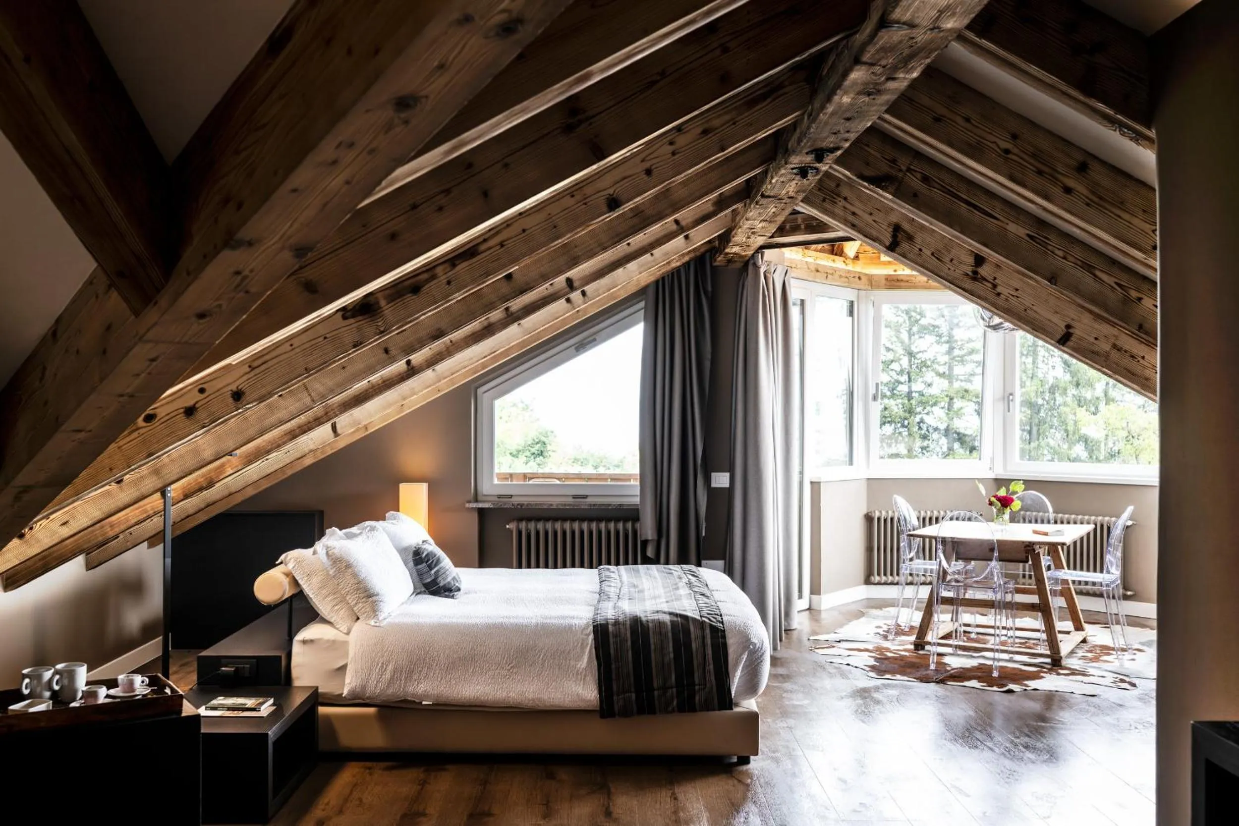 Photo of the whole room, Bed in Alp & Wellness Sport Hotel Panorama