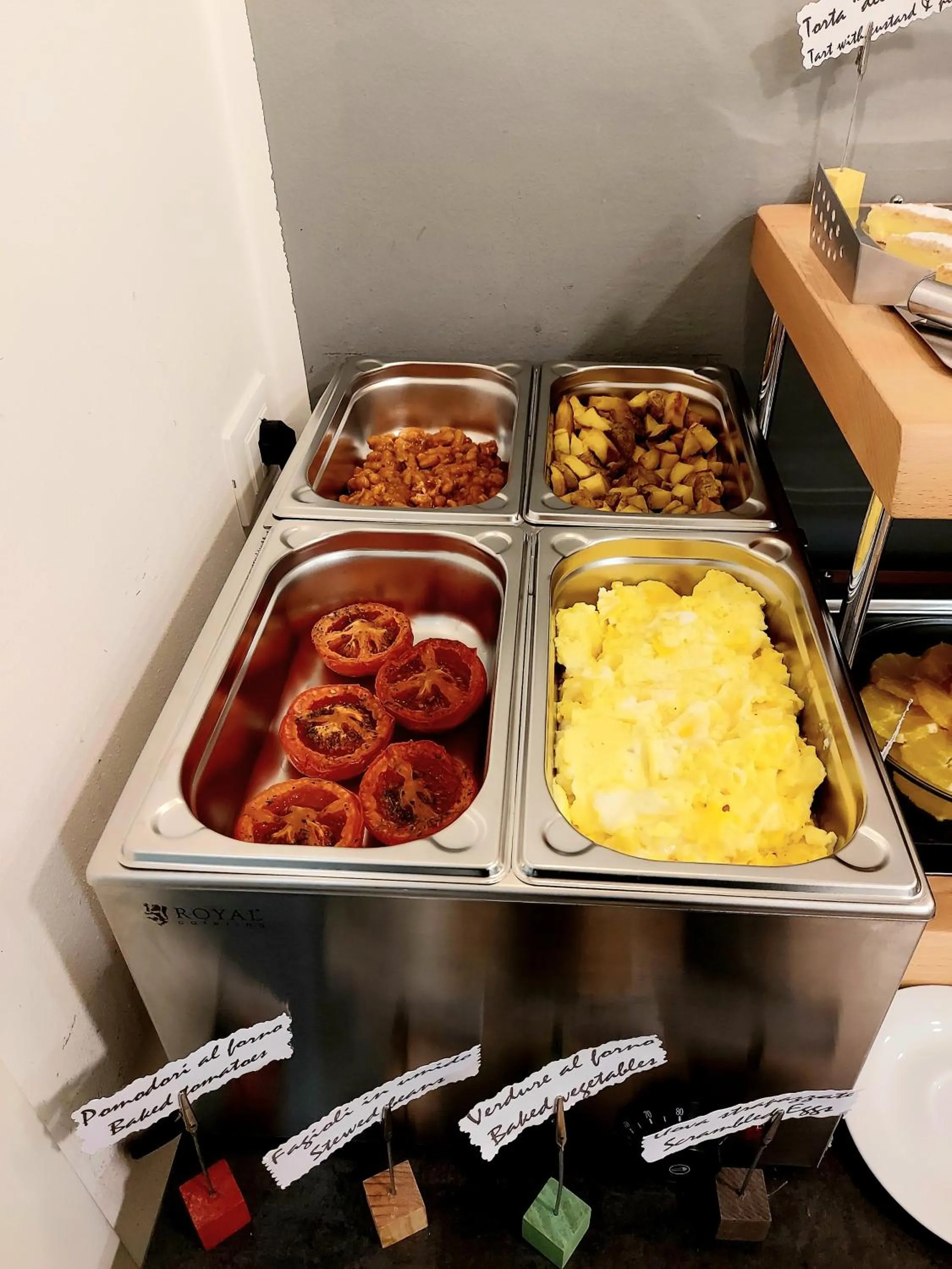 Food and drinks in Hotel Aurora Duino