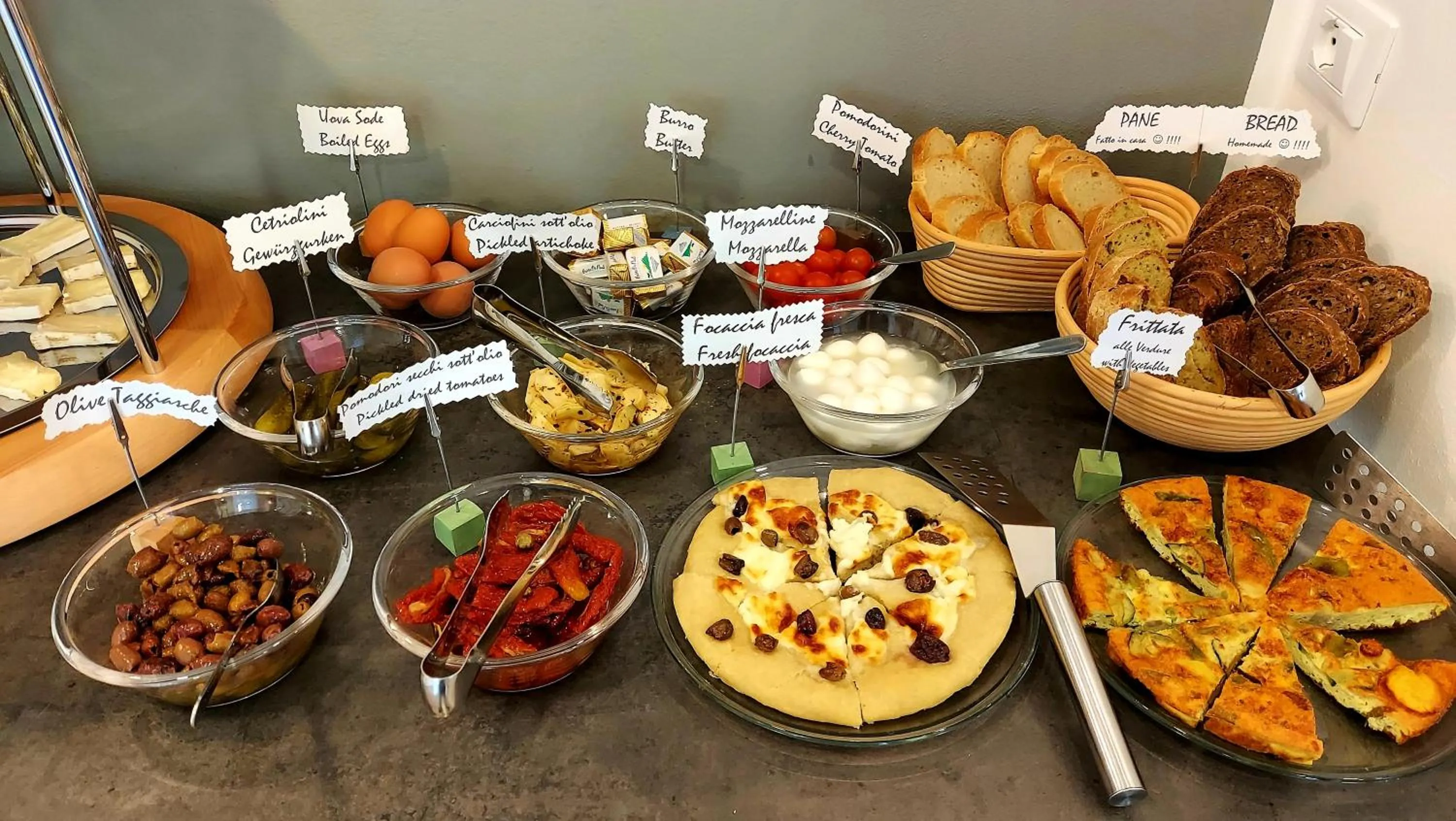 Breakfast in Hotel Aurora Duino