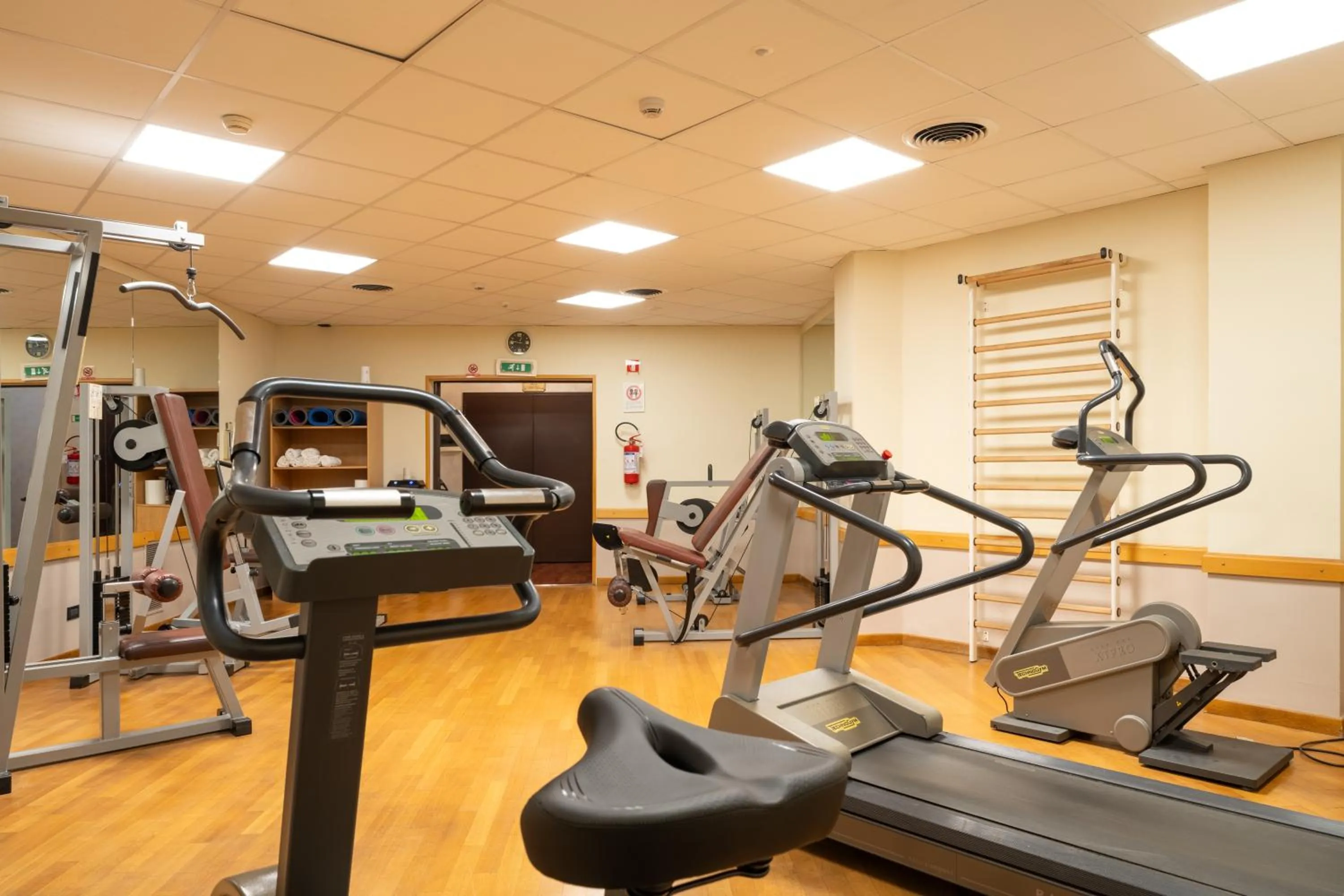Fitness centre/facilities in Hotel Raffaello