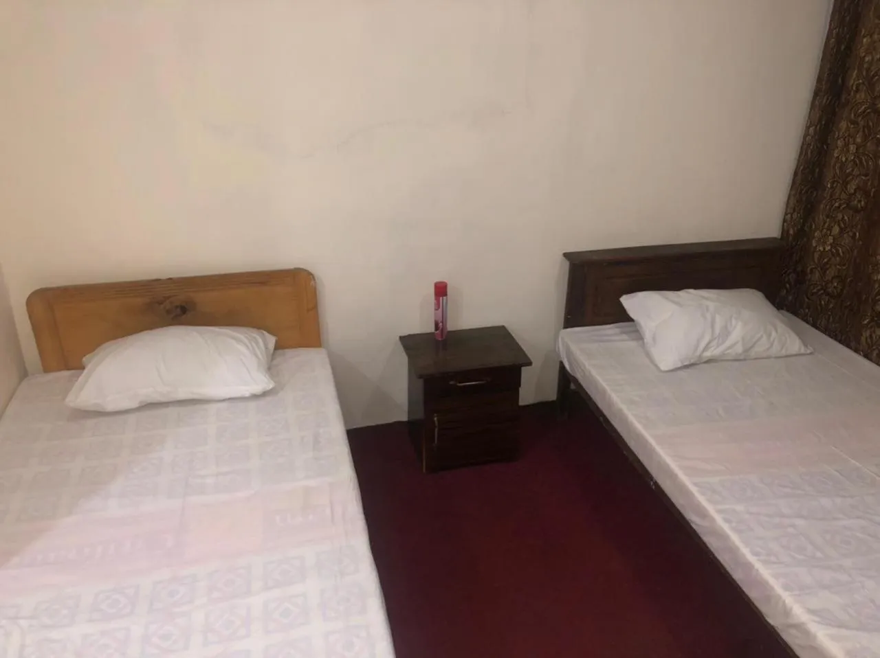 Bed in Highlander inn Skardu