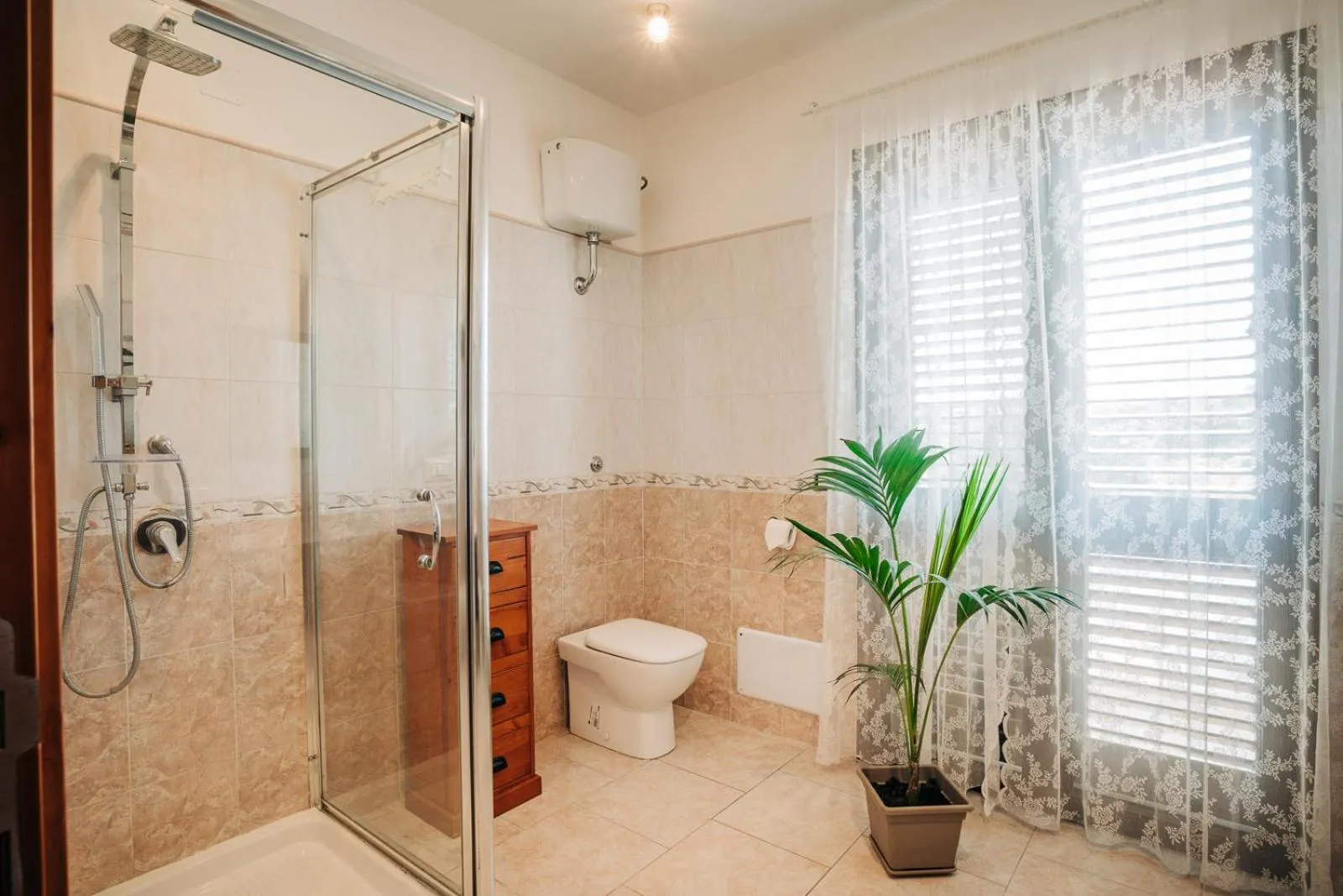 Shower in Juniper Bay