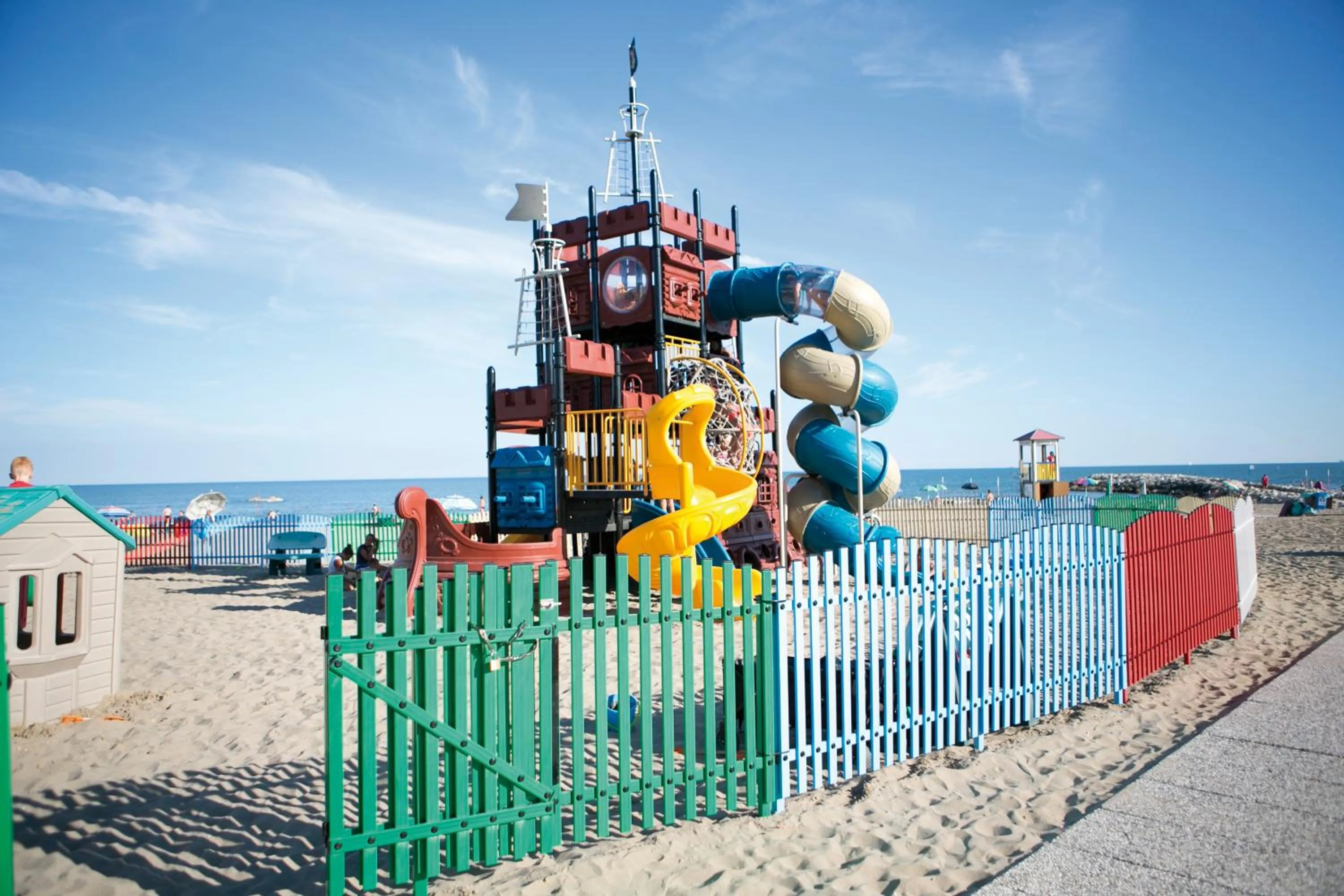 Children play ground in Art&Park Hotel Union Lido