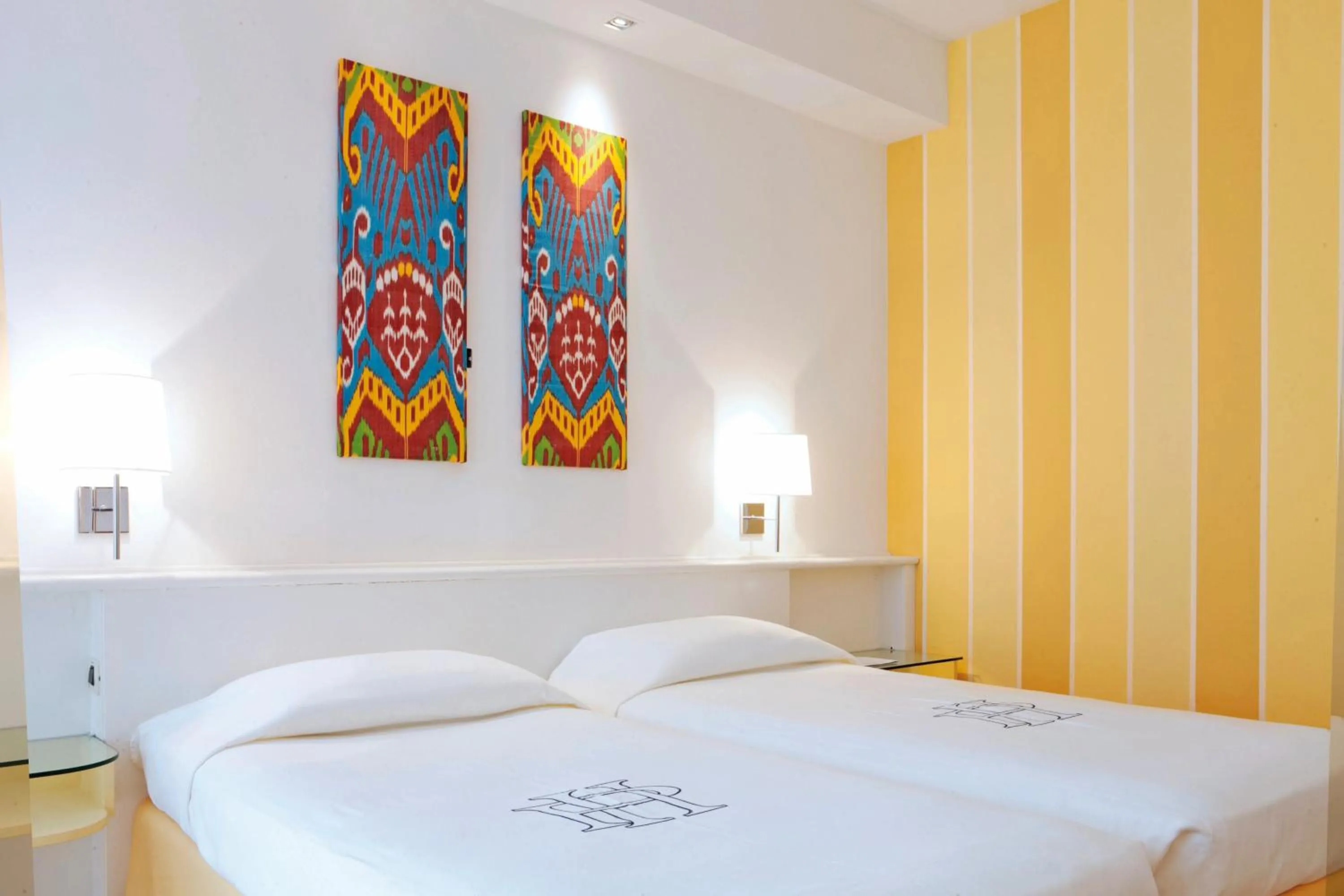 Bed in Art&Park Hotel Union Lido