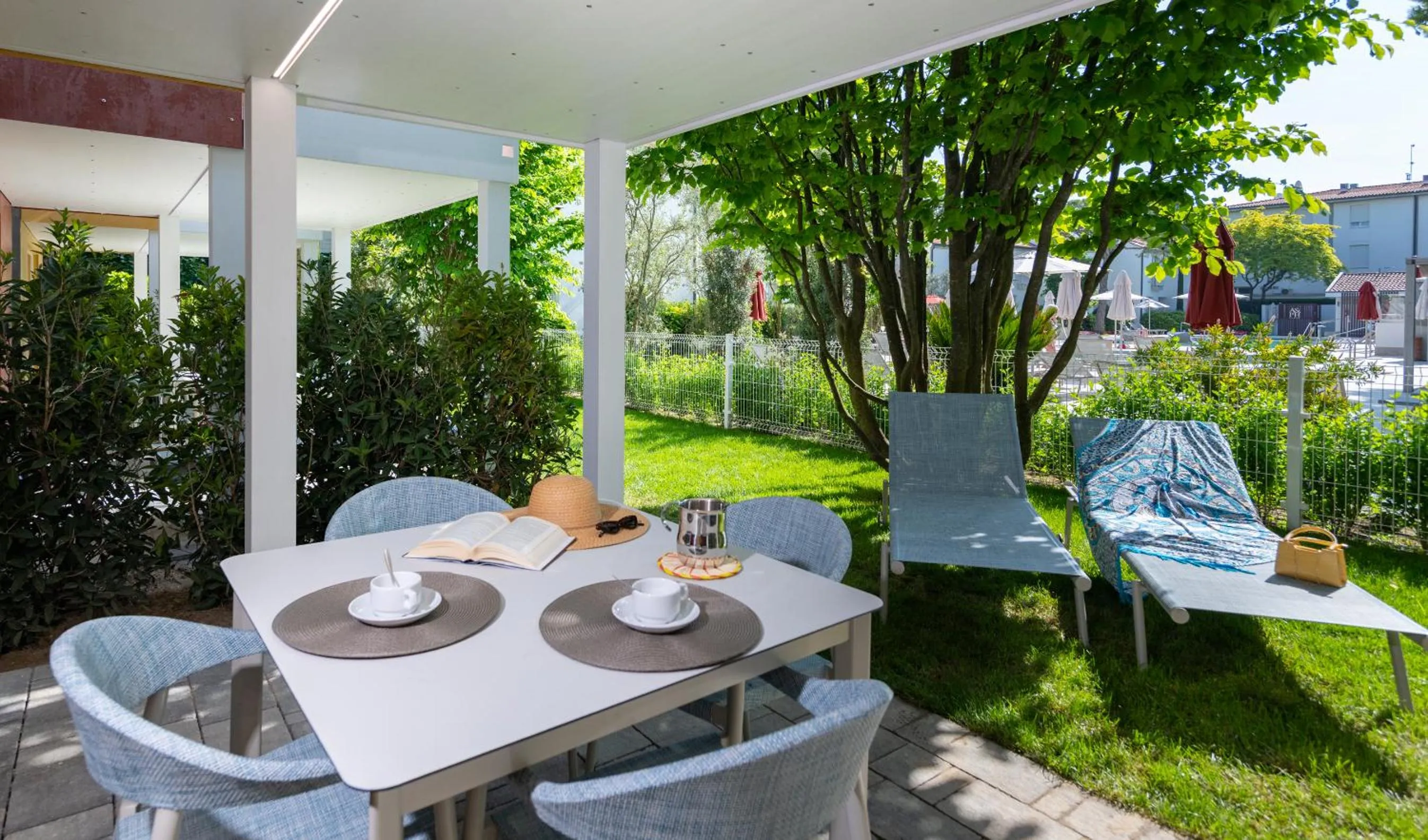 Garden view in Art&Park Hotel Union Lido