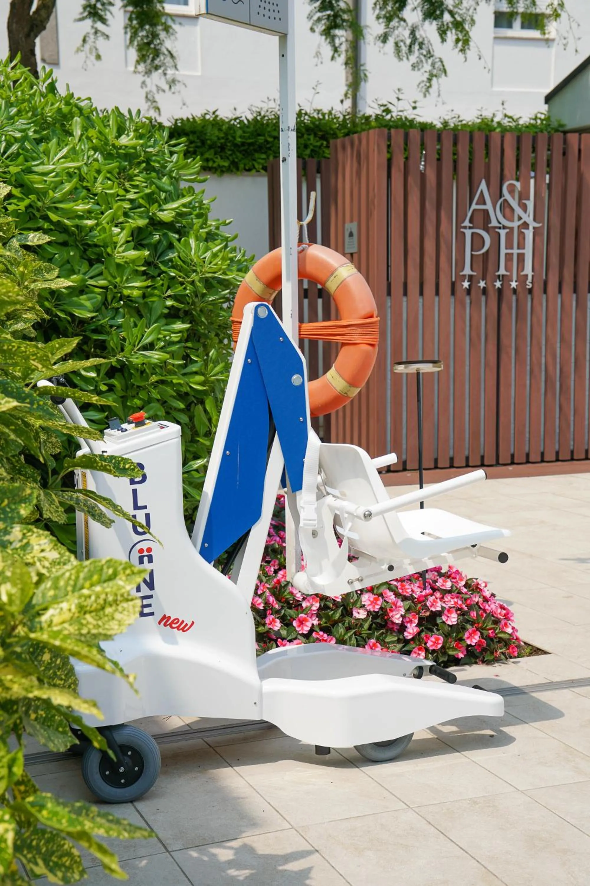 Facility for disabled guests in Art&Park Hotel Union Lido