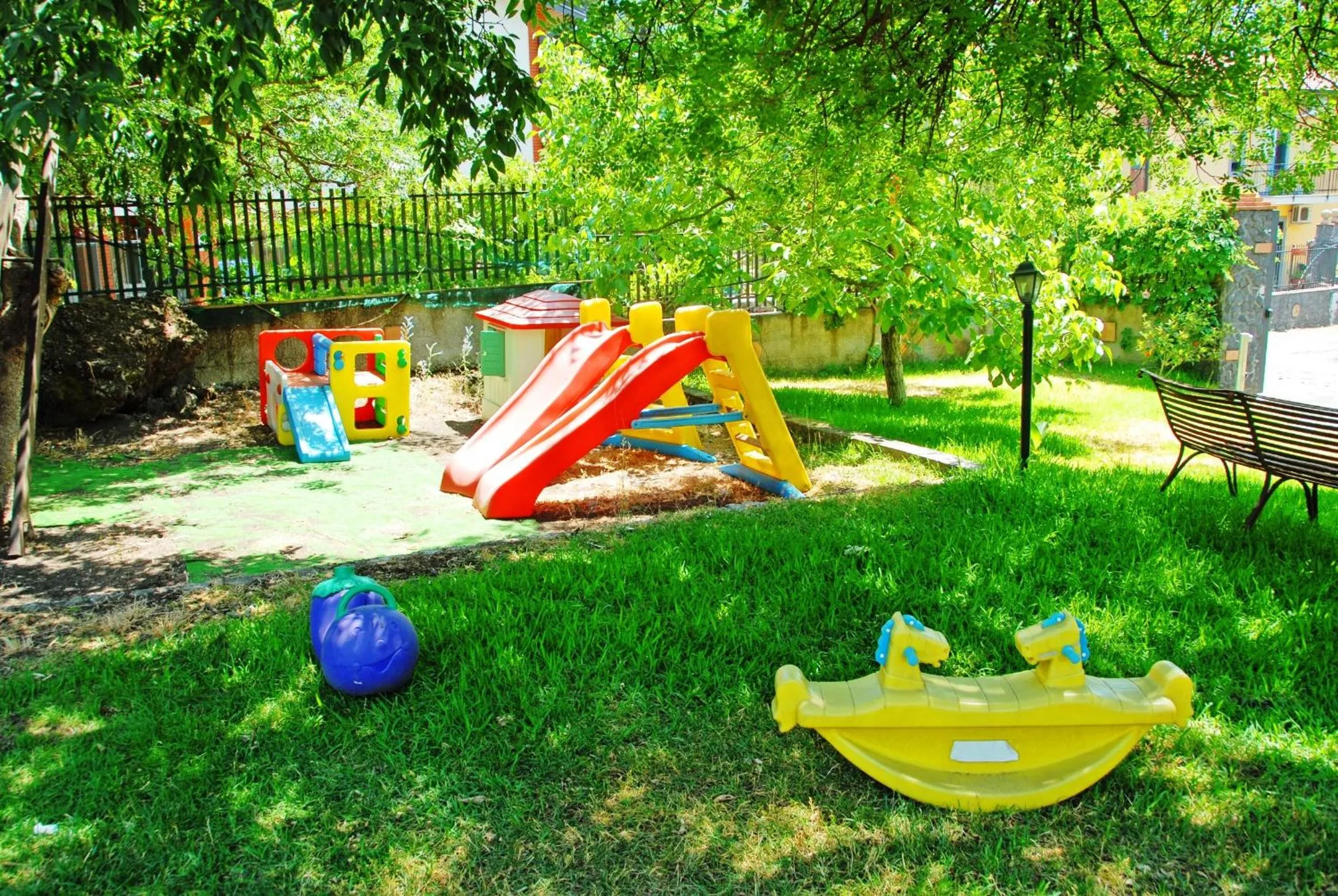 Children play ground in Sotto Il Vulcano