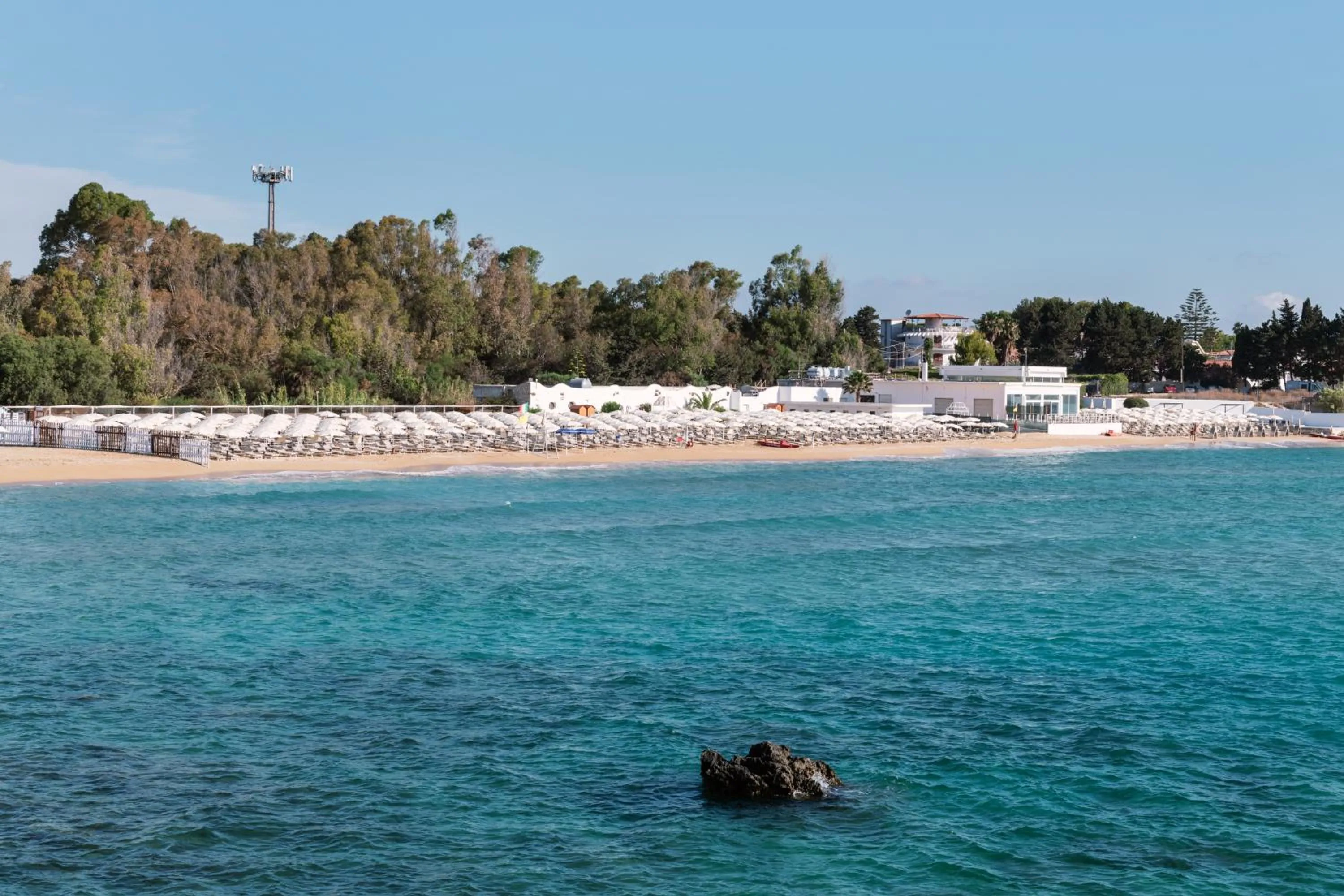 Beach in VOI Arenella Resort