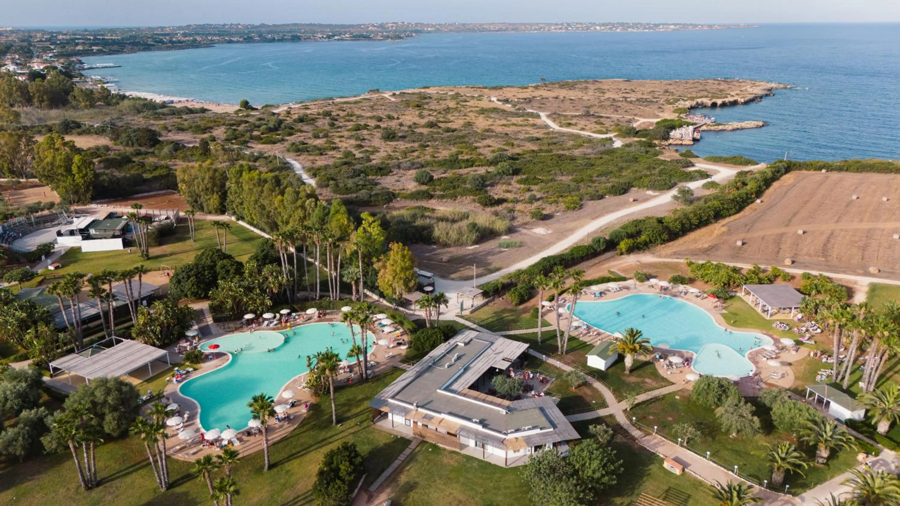 Bird's eye view in VOI Arenella Resort