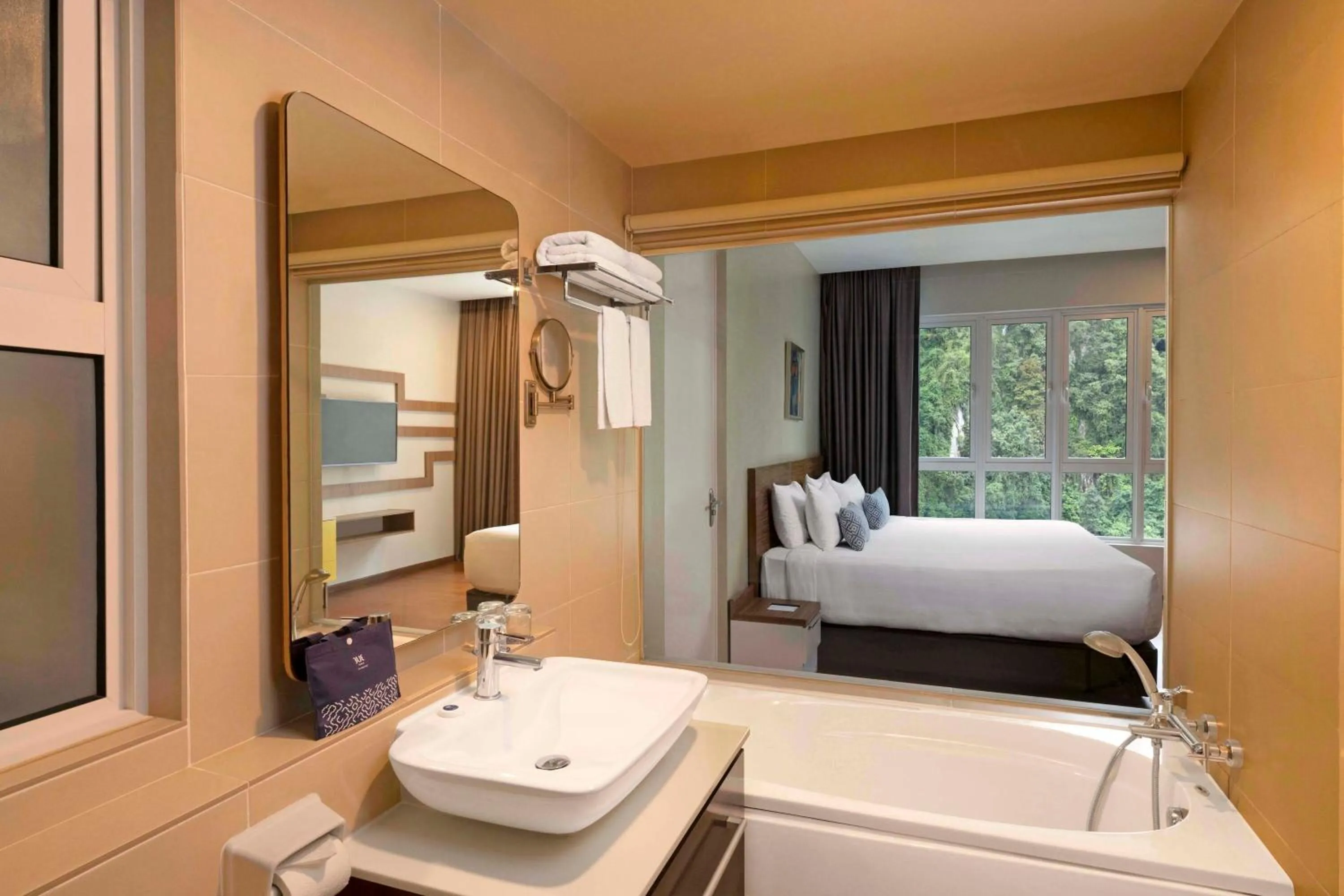 Bathroom, Bed in TUI BLUE The Haven Ipoh