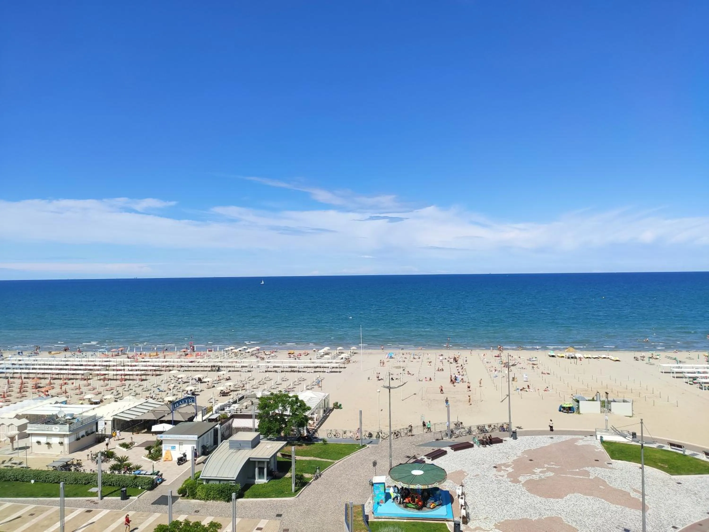 Sea view in Hotel Baltic Riccione-Fronte Mare